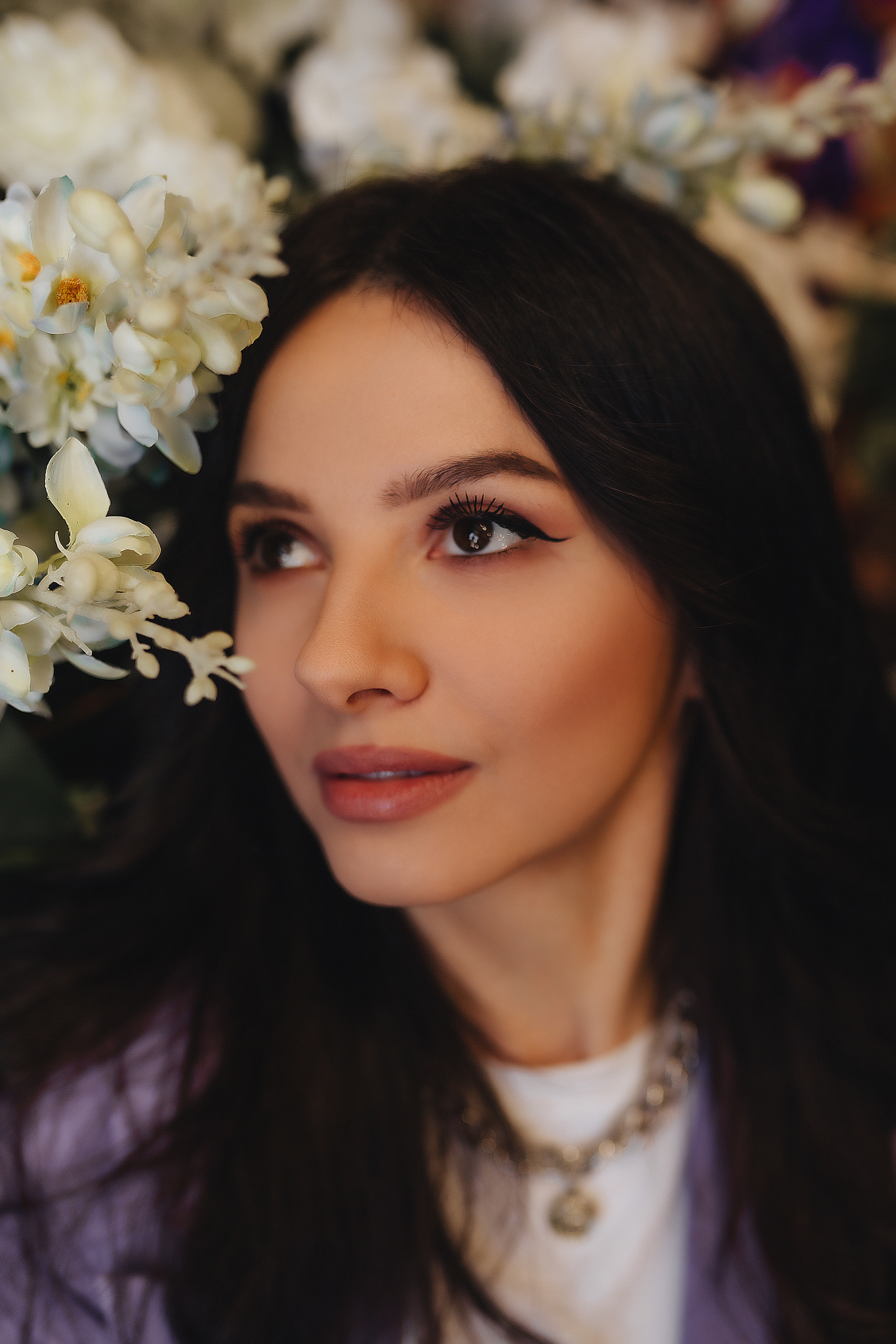 Татьяна | Съемка в цветочном магазине + прогулка. Фотограф Карина Шмулёва. Воронеж и область