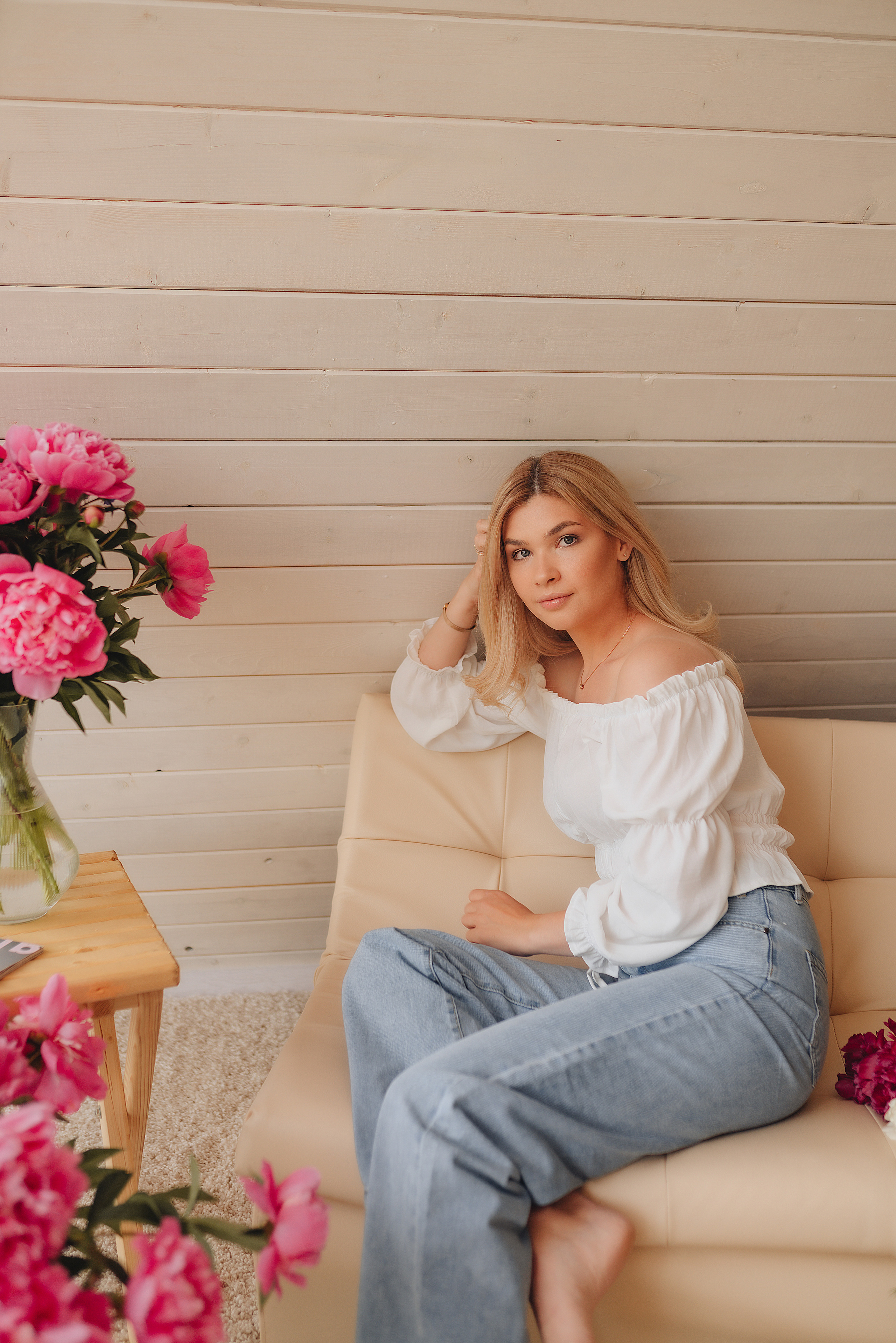 Алина | Фотодень с пионами. Фотограф Карина Шмулёва. Воронеж и область