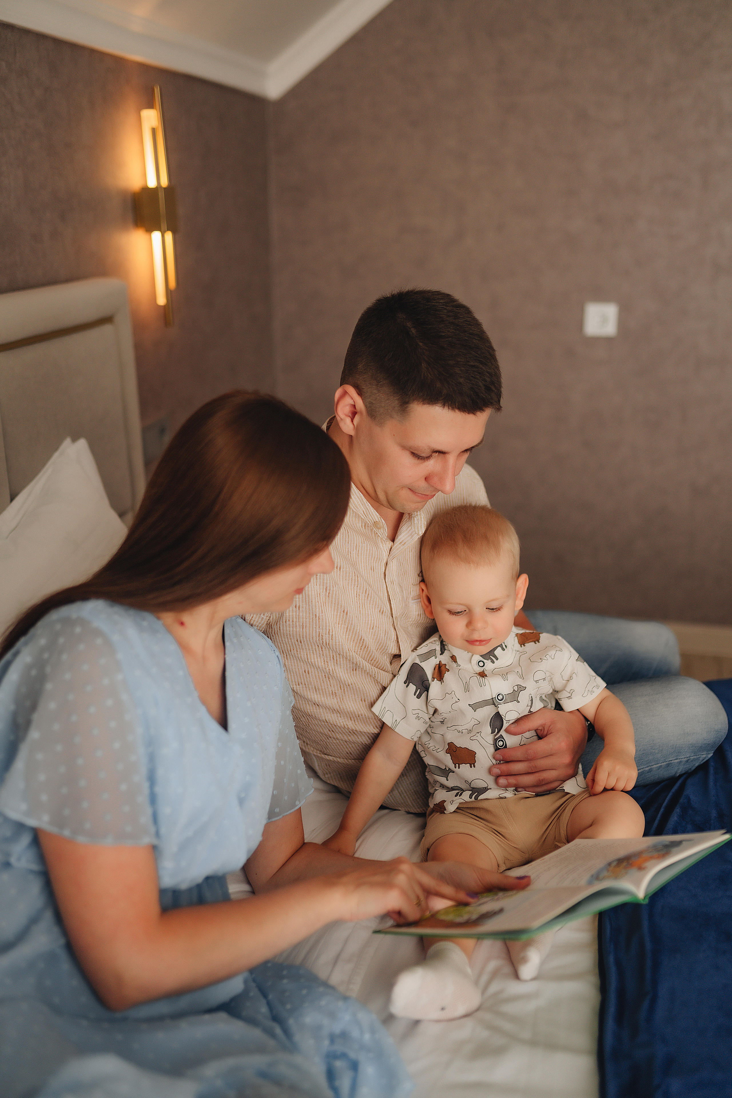 Семья Кобзевых | Отель Панорама. Фотограф Карина Шмулёва. Воронеж и область