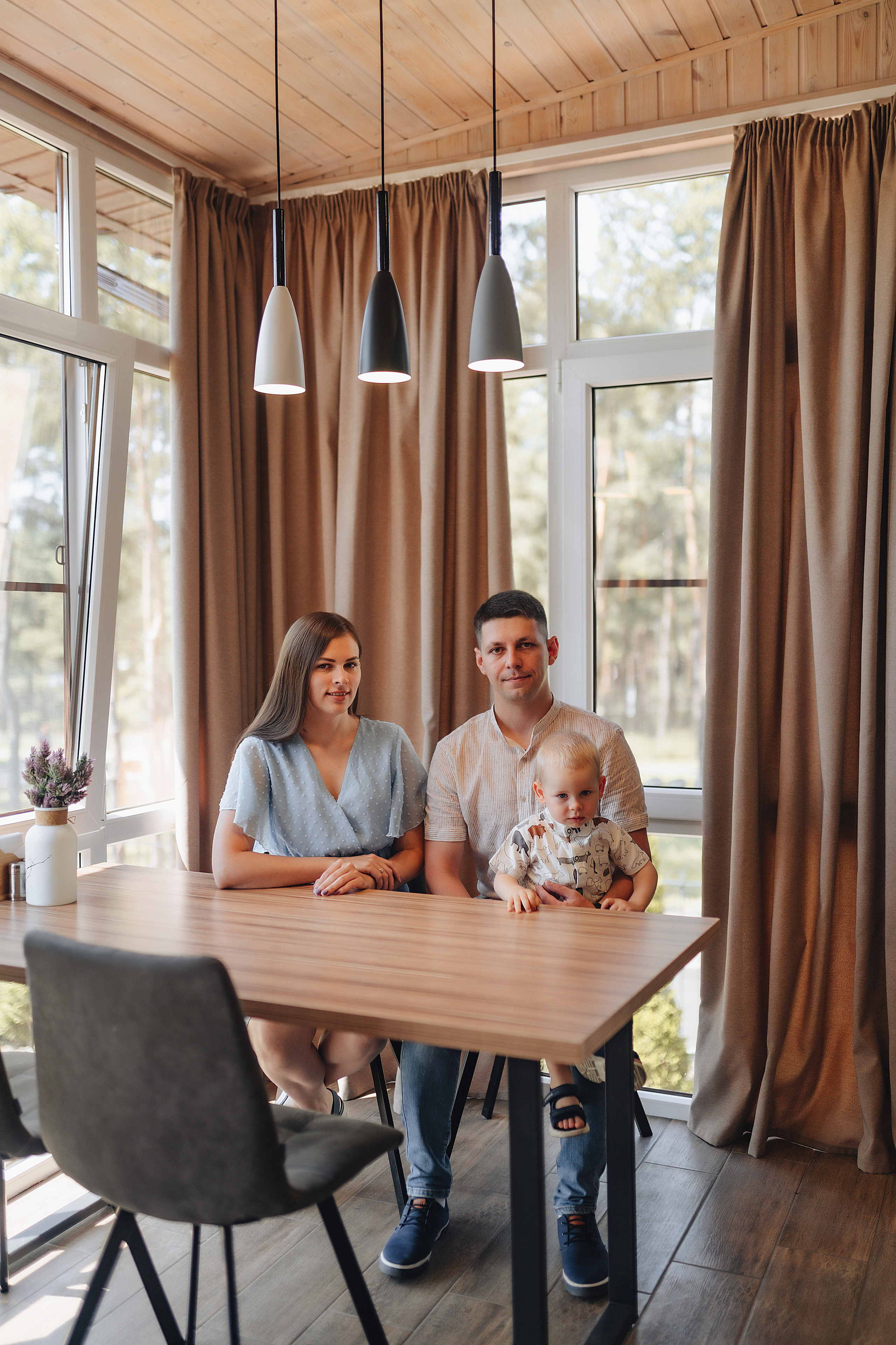 Семья Кобзевых | Отель Панорама. Фотограф Карина Шмулёва. Воронеж и область