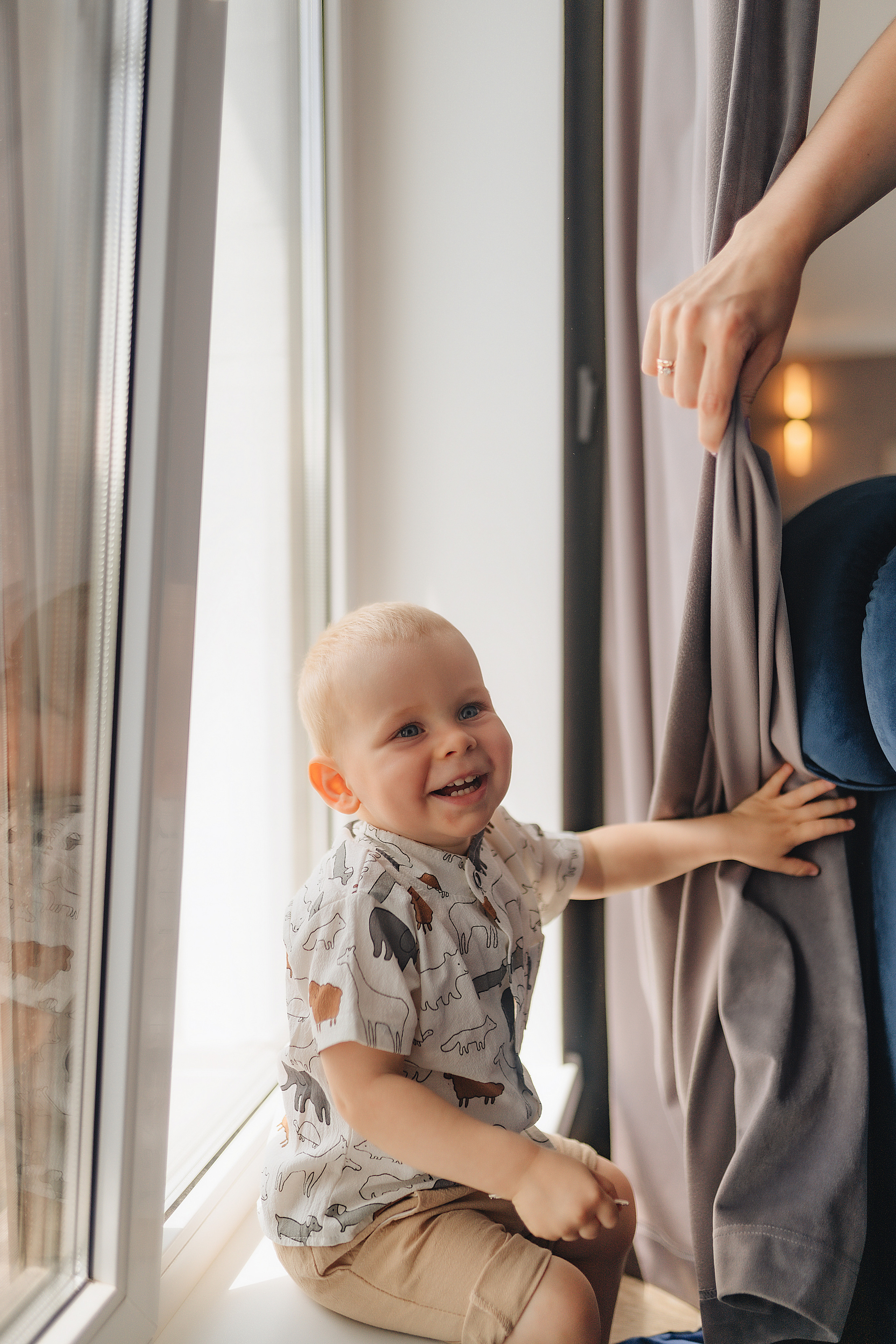 Семья Кобзевых | Отель Панорама. Фотограф Карина Шмулёва. Воронеж и область