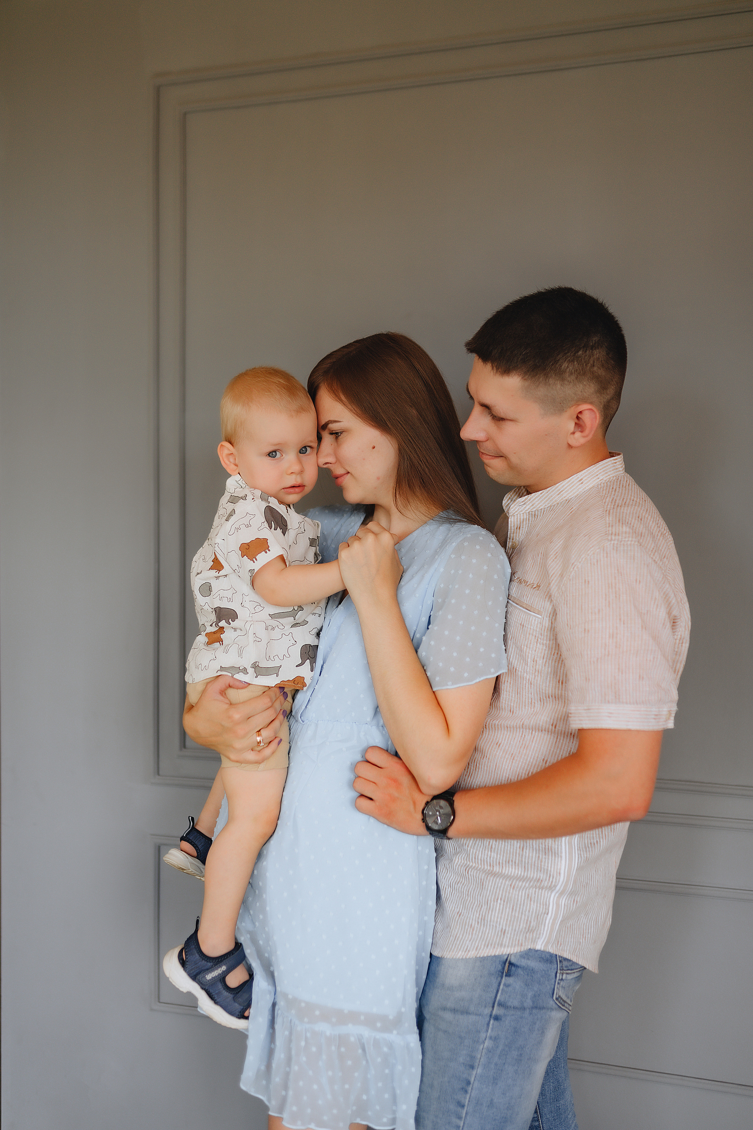 Семья Кобзевых | Отель Панорама. Фотограф Карина Шмулёва. Воронеж и область