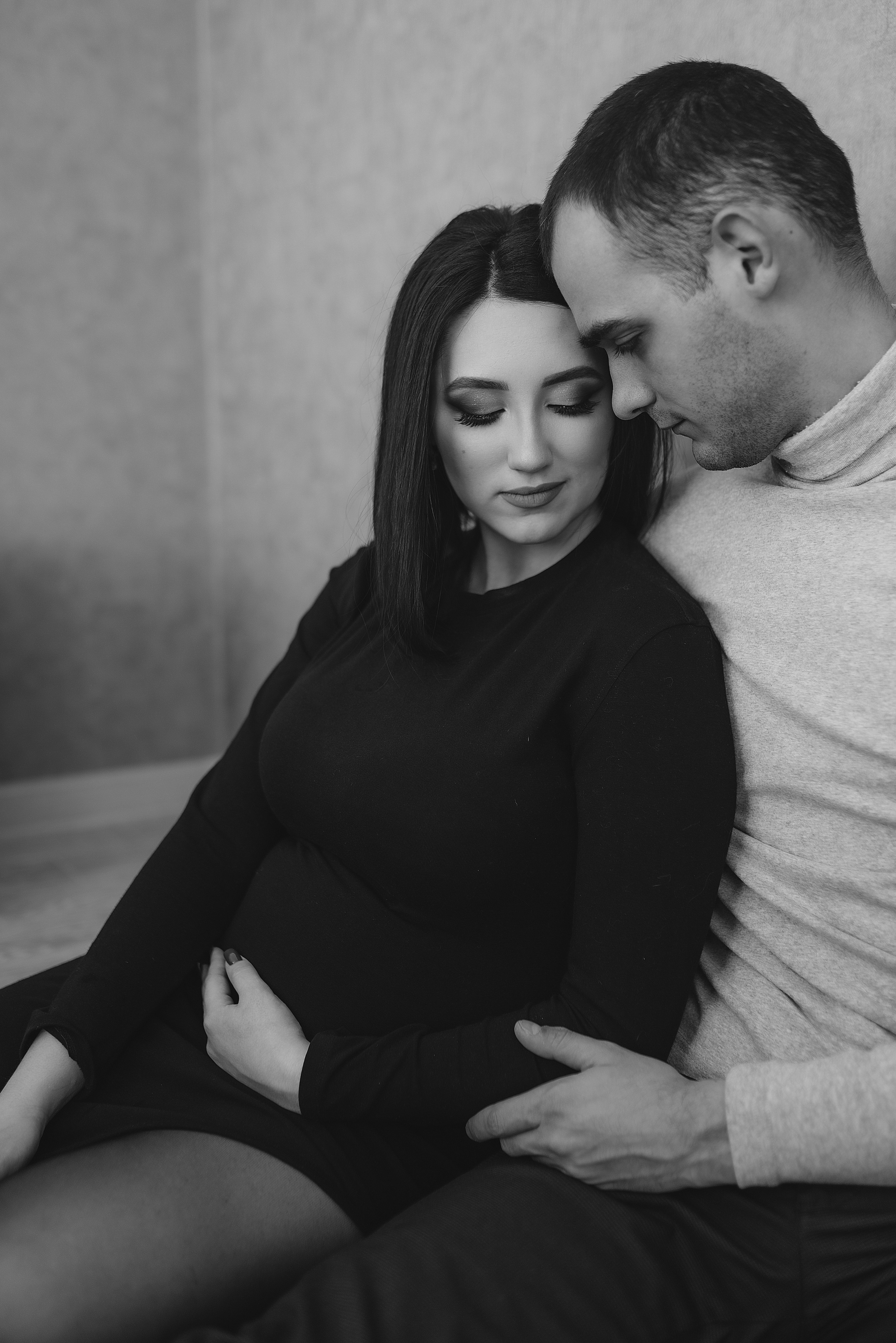 Анна и Павел | Съёмка беременности в отеле Панорама. Фотограф Карина Шмулёва. Воронеж и область