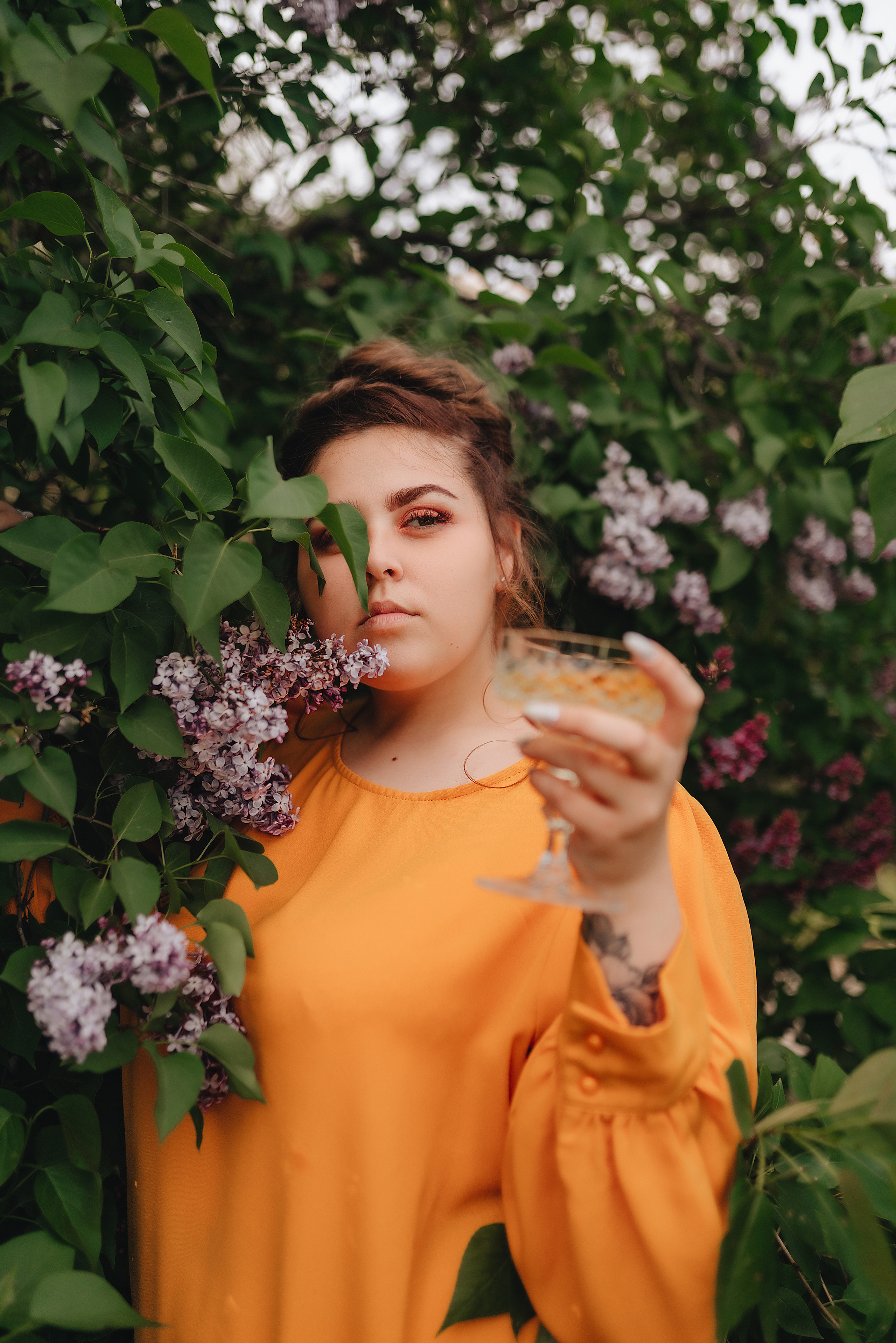 Надежда | Съёмка в сирени. Фотограф Карина Шмулёва. Воронеж и область