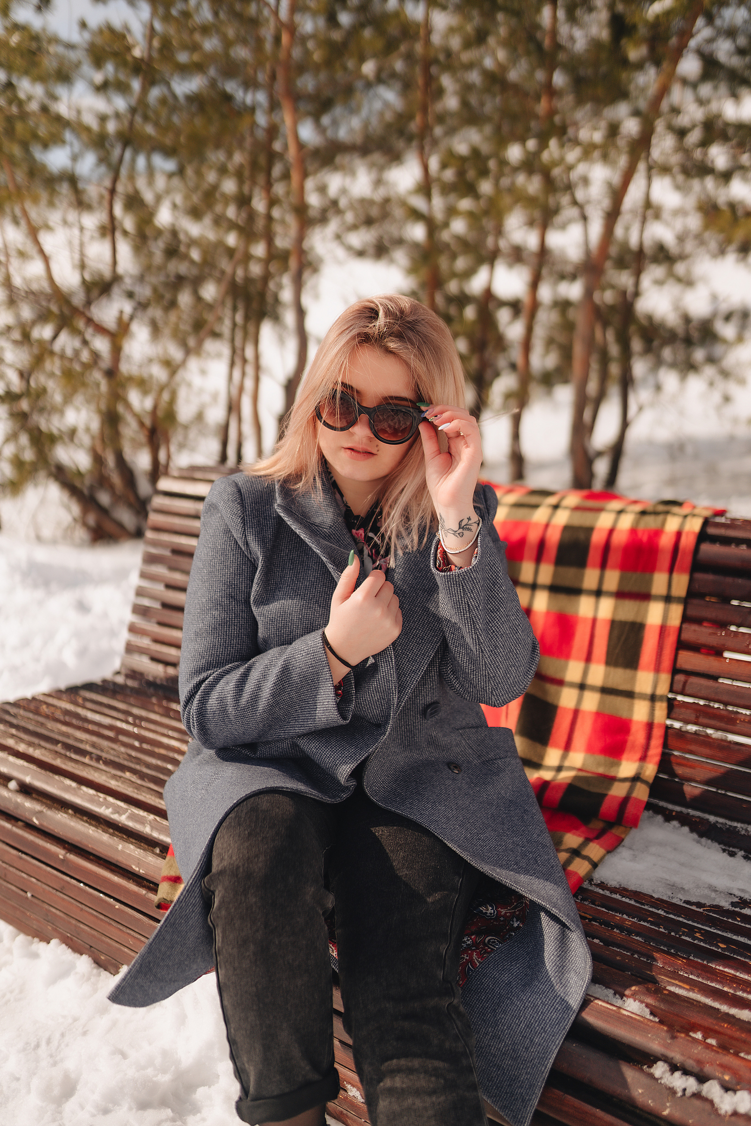 Наталья | Прогулка с тюльпанами. Фотограф Карина Шмулёва. Воронеж и область