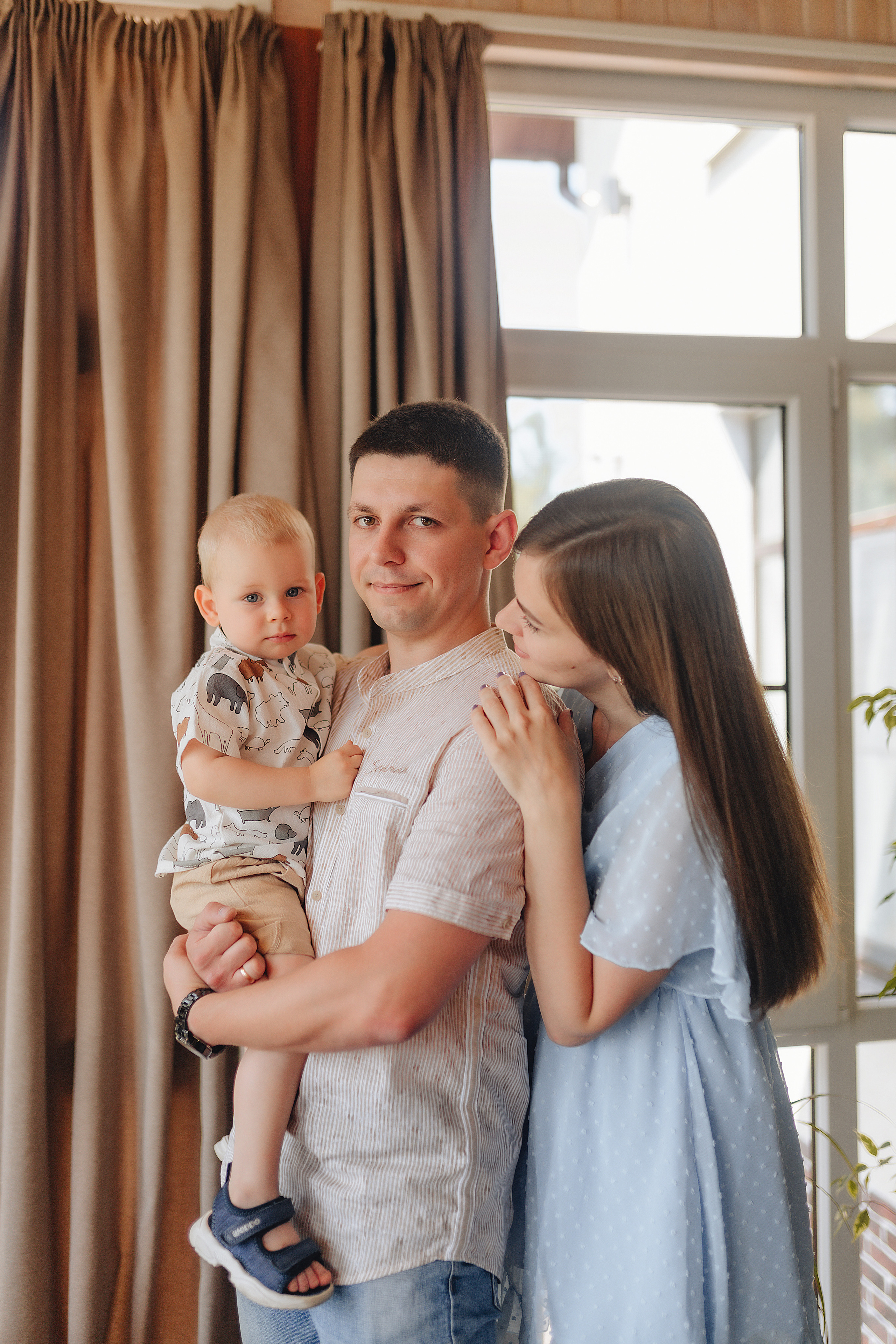 Семья Кобзевых | Отель Панорама. Фотограф Карина Шмулёва. Воронеж и область