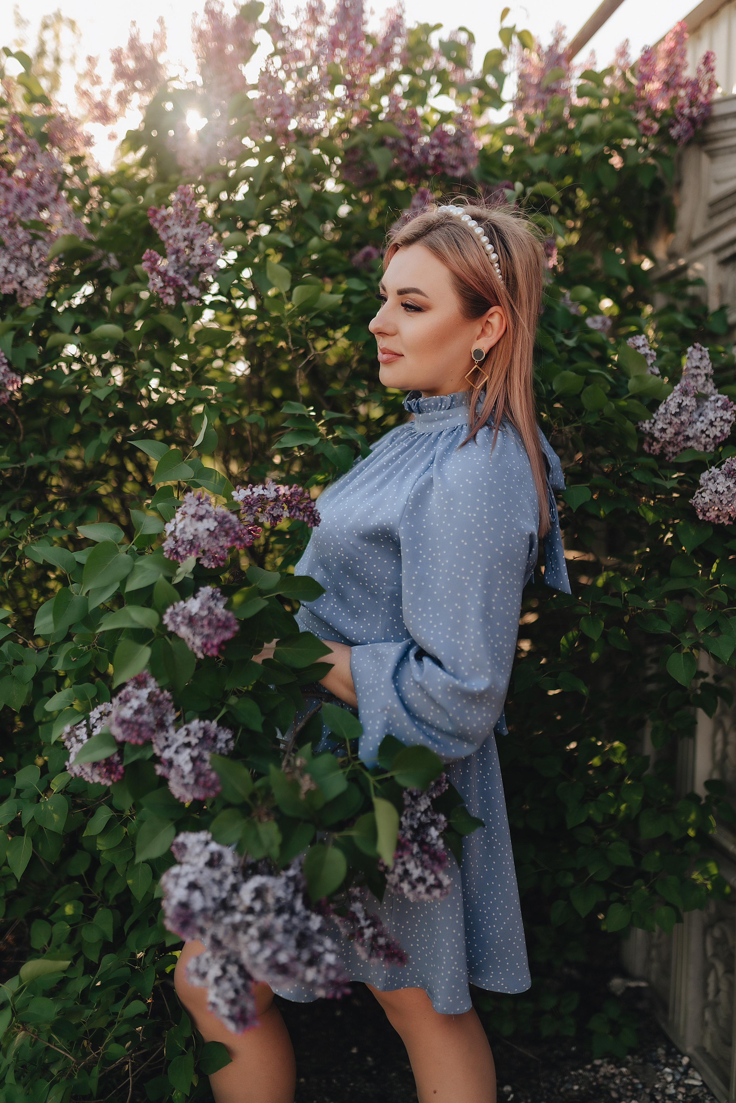 Светлана | Фото-день в сирени. Фотограф Карина Шмулёва. Воронеж и область