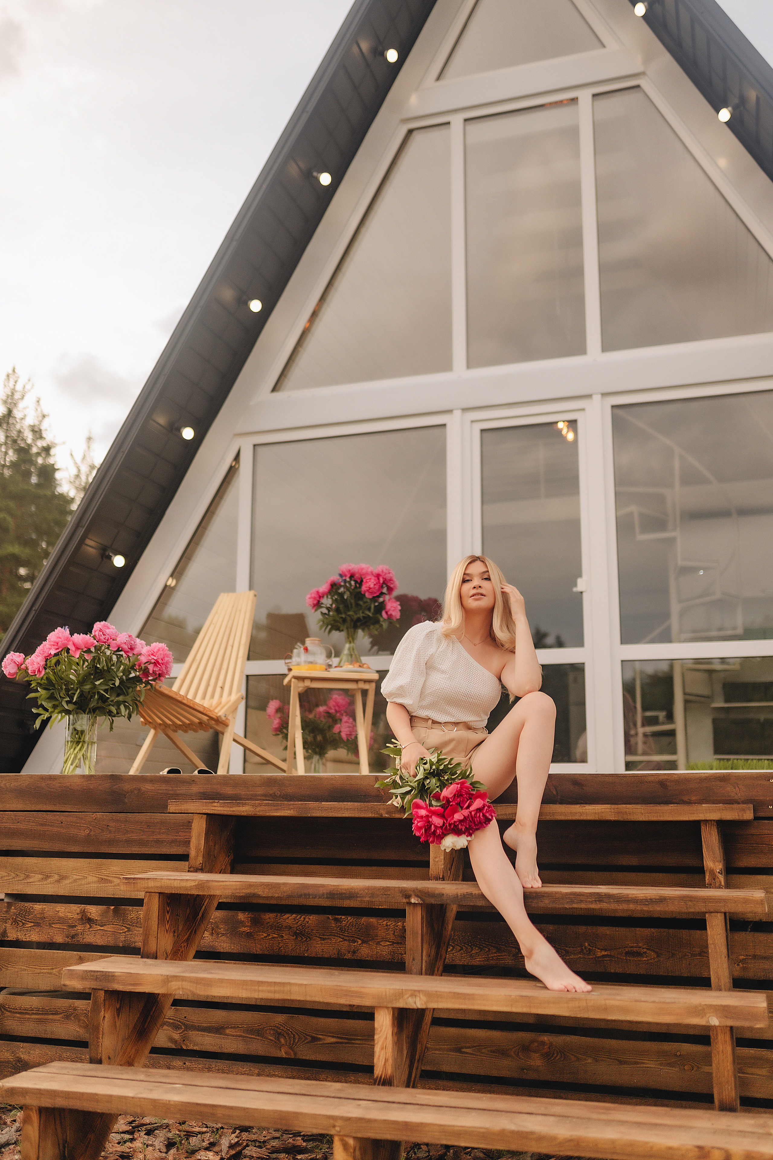 Алина | Фотодень с пионами. Фотограф Карина Шмулёва. Воронеж и область