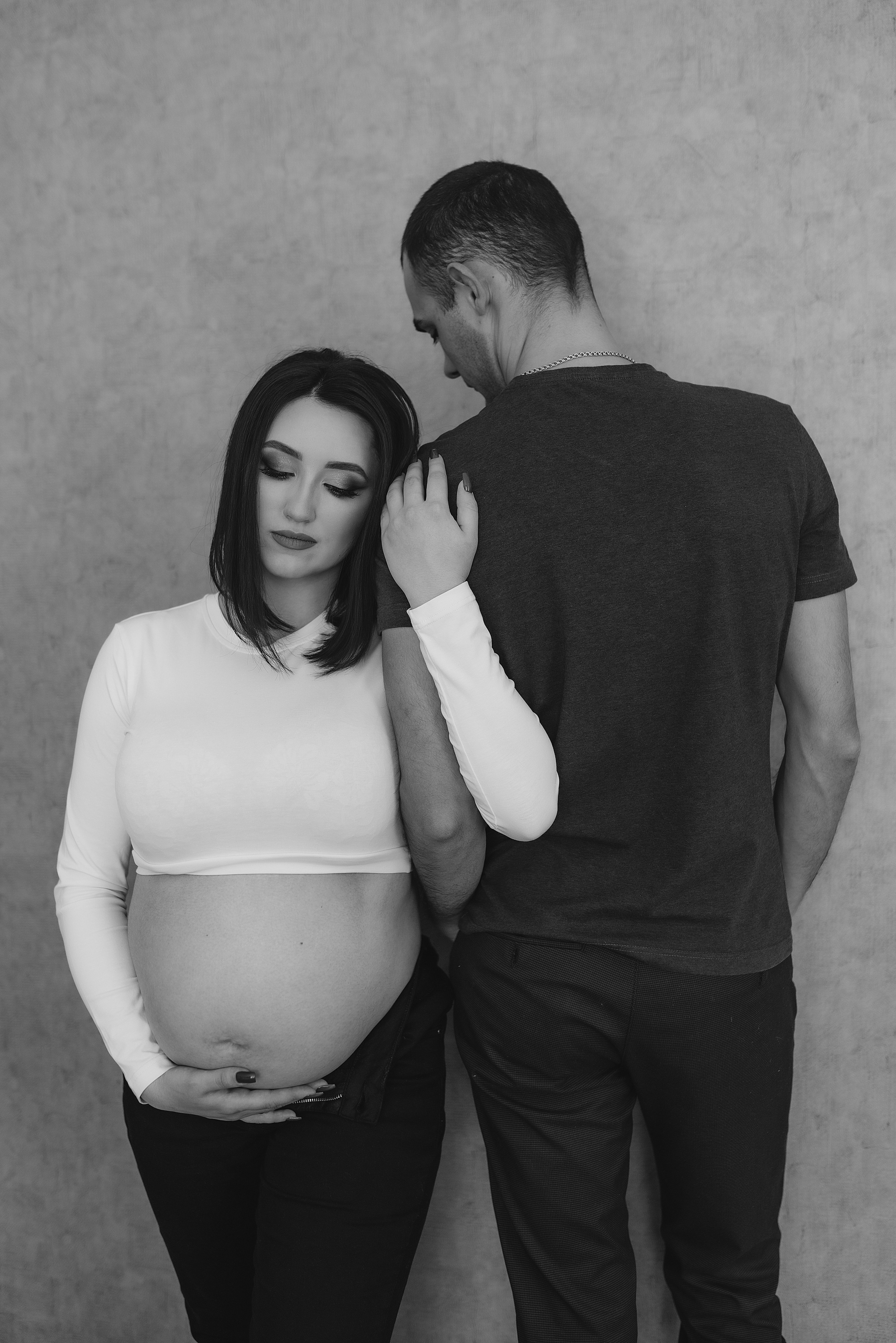 Анна и Павел | Съёмка беременности в отеле Панорама. Фотограф Карина Шмулёва. Воронеж и область