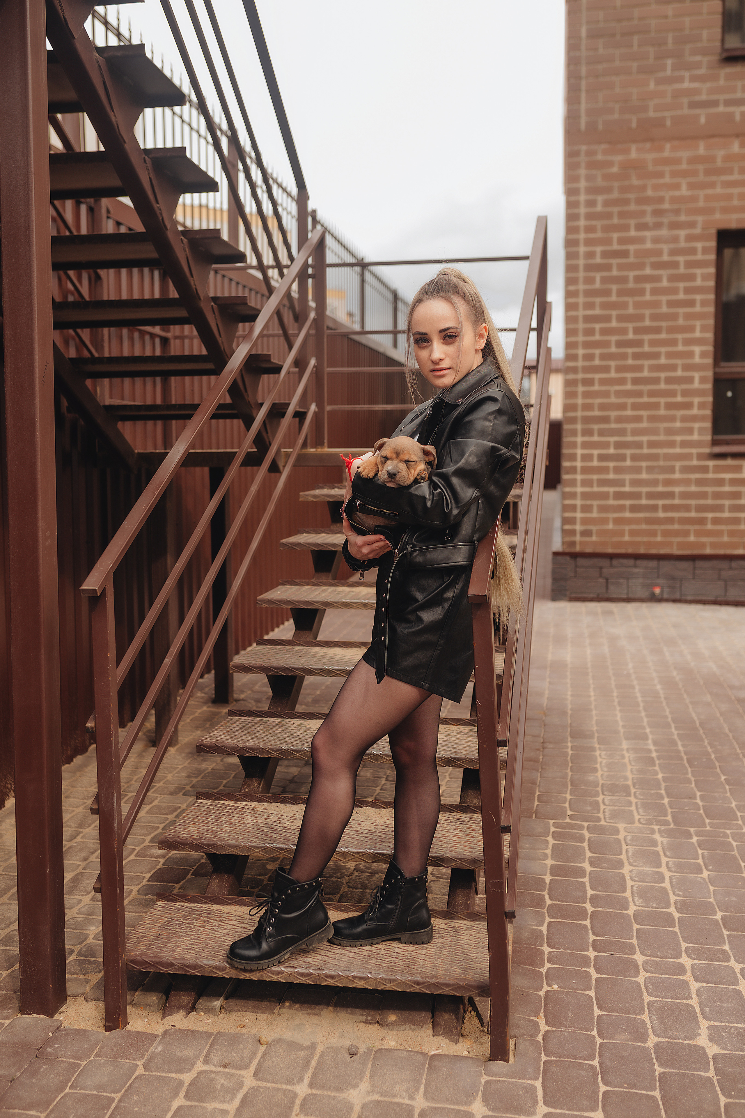 Алёна | Фотосессия с собаками. Фотограф Карина Шмулёва. Воронеж и область