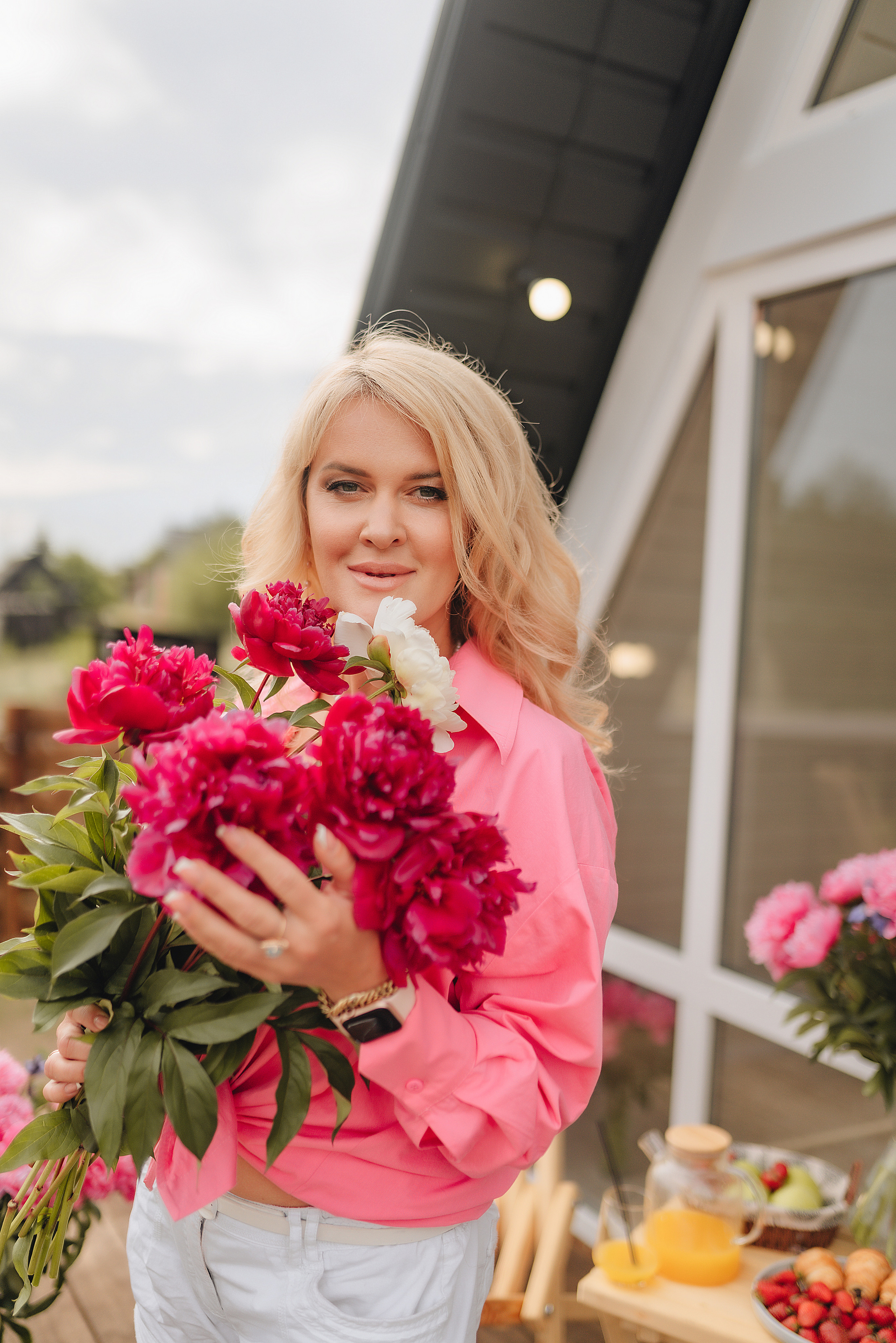 Ольга | Фотодень с пионами. Фотограф Карина Шмулёва. Воронеж и область