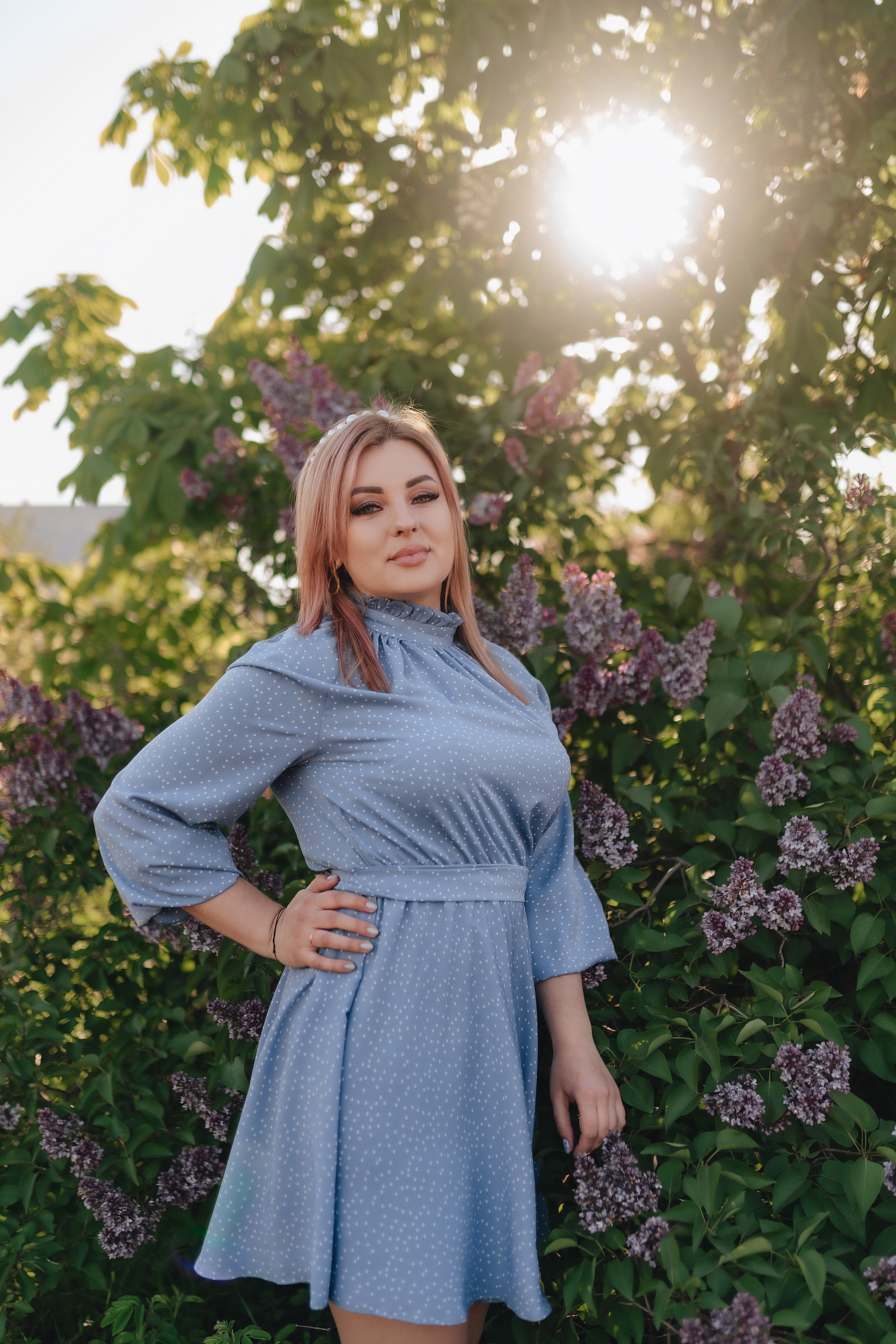 Светлана | Фото-день в сирени. Фотограф Карина Шмулёва. Воронеж и область