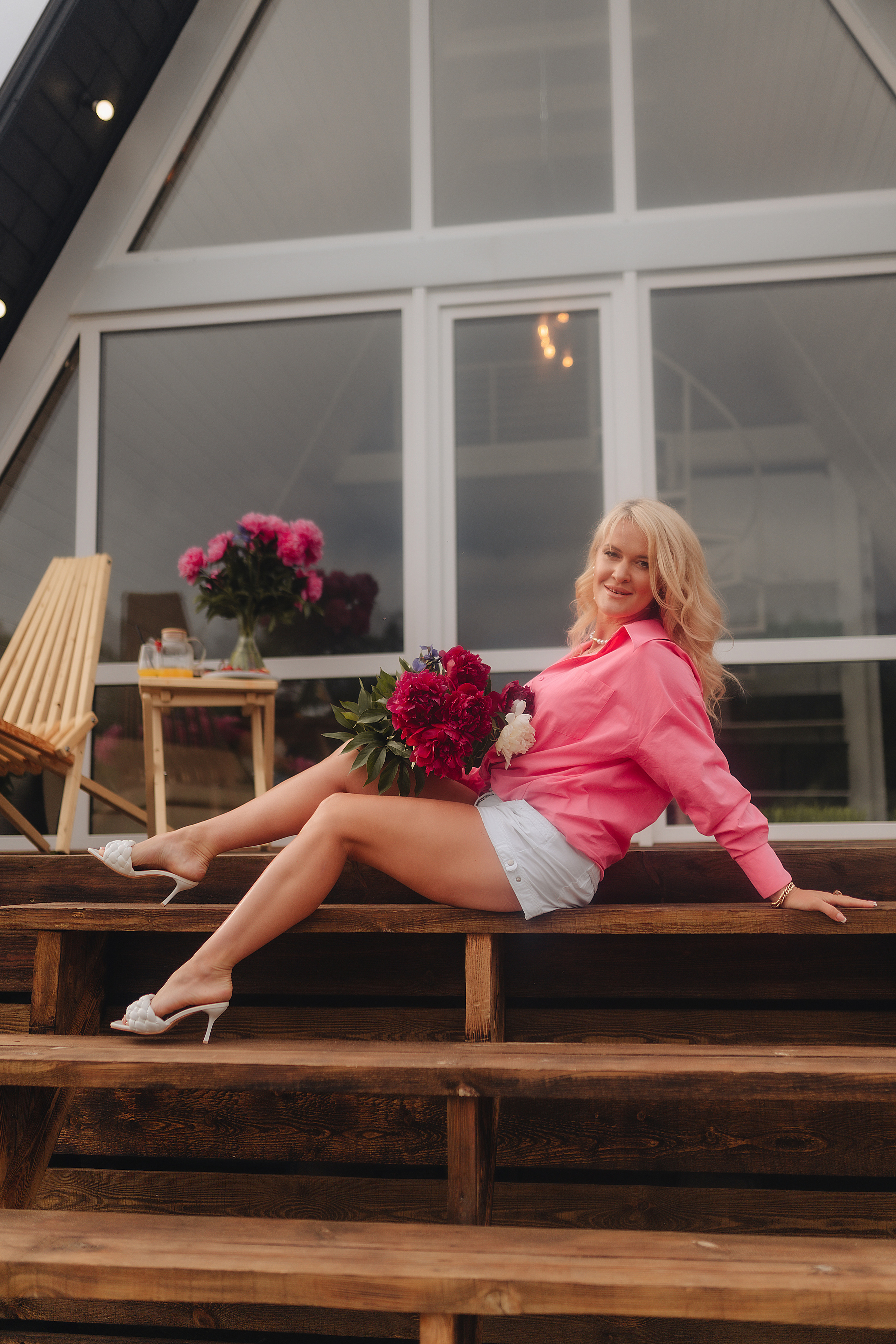 Ольга | Фотодень с пионами. Фотограф Карина Шмулёва. Воронеж и область