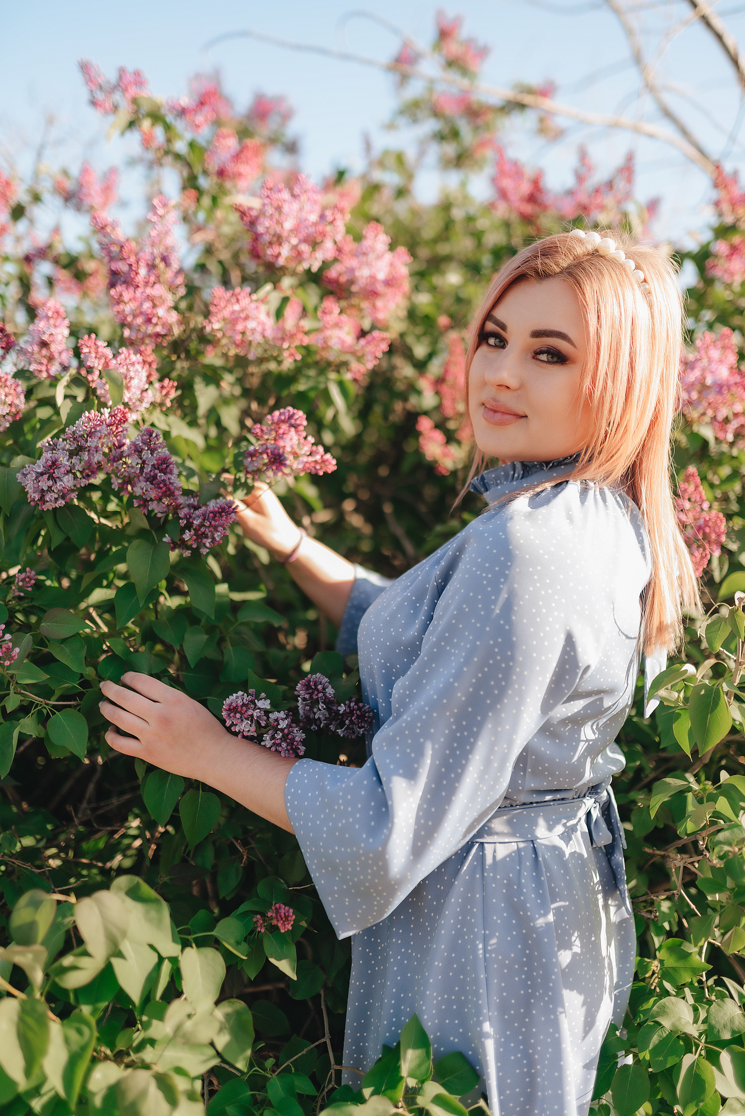 Светлана | Фото-день в сирени. Фотограф Карина Шмулёва. Воронеж и область