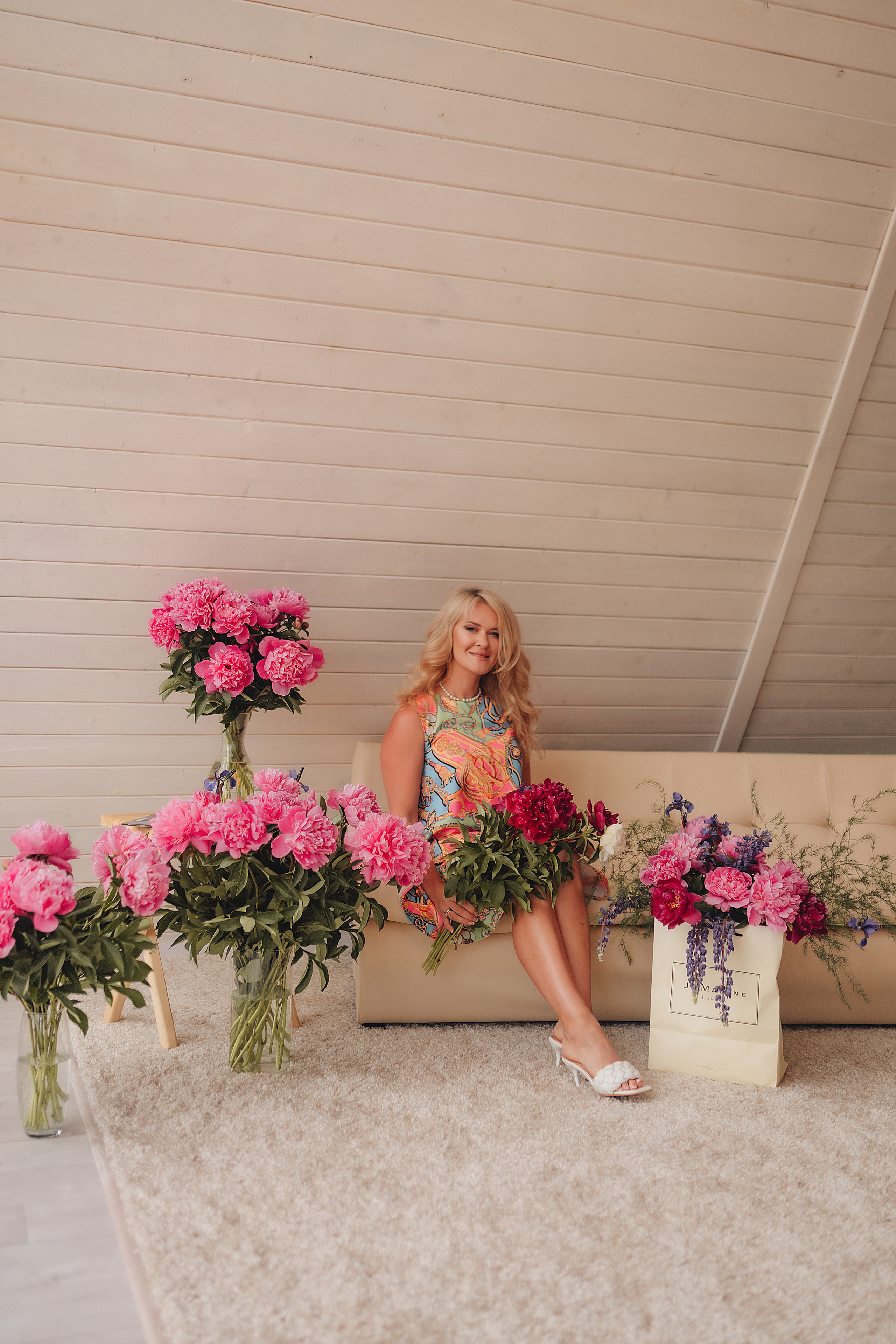 Ольга | Фотодень с пионами. Фотограф Карина Шмулёва. Воронеж и область