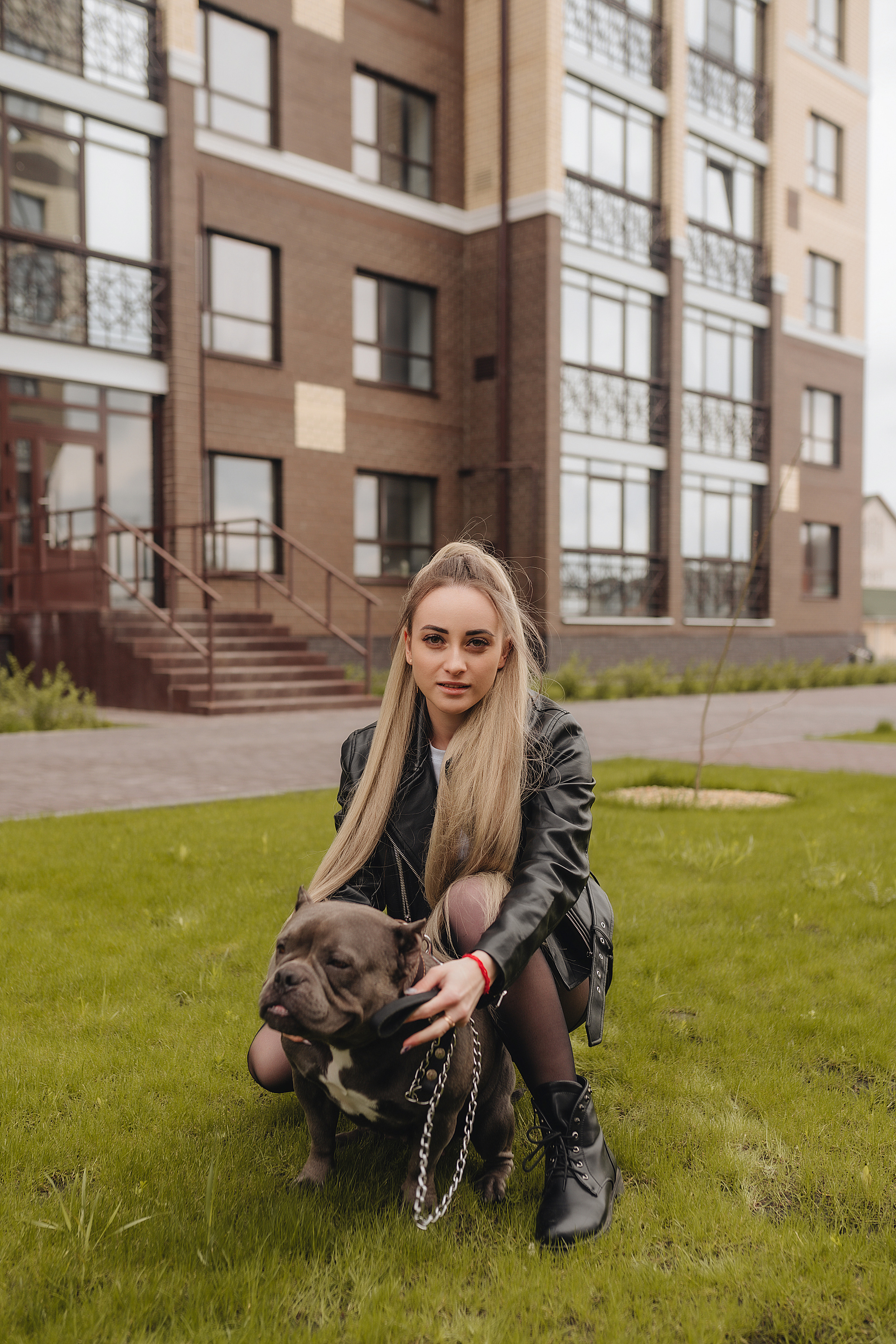 Алёна | Фотосессия с собаками. Фотограф Карина Шмулёва. Воронеж и область