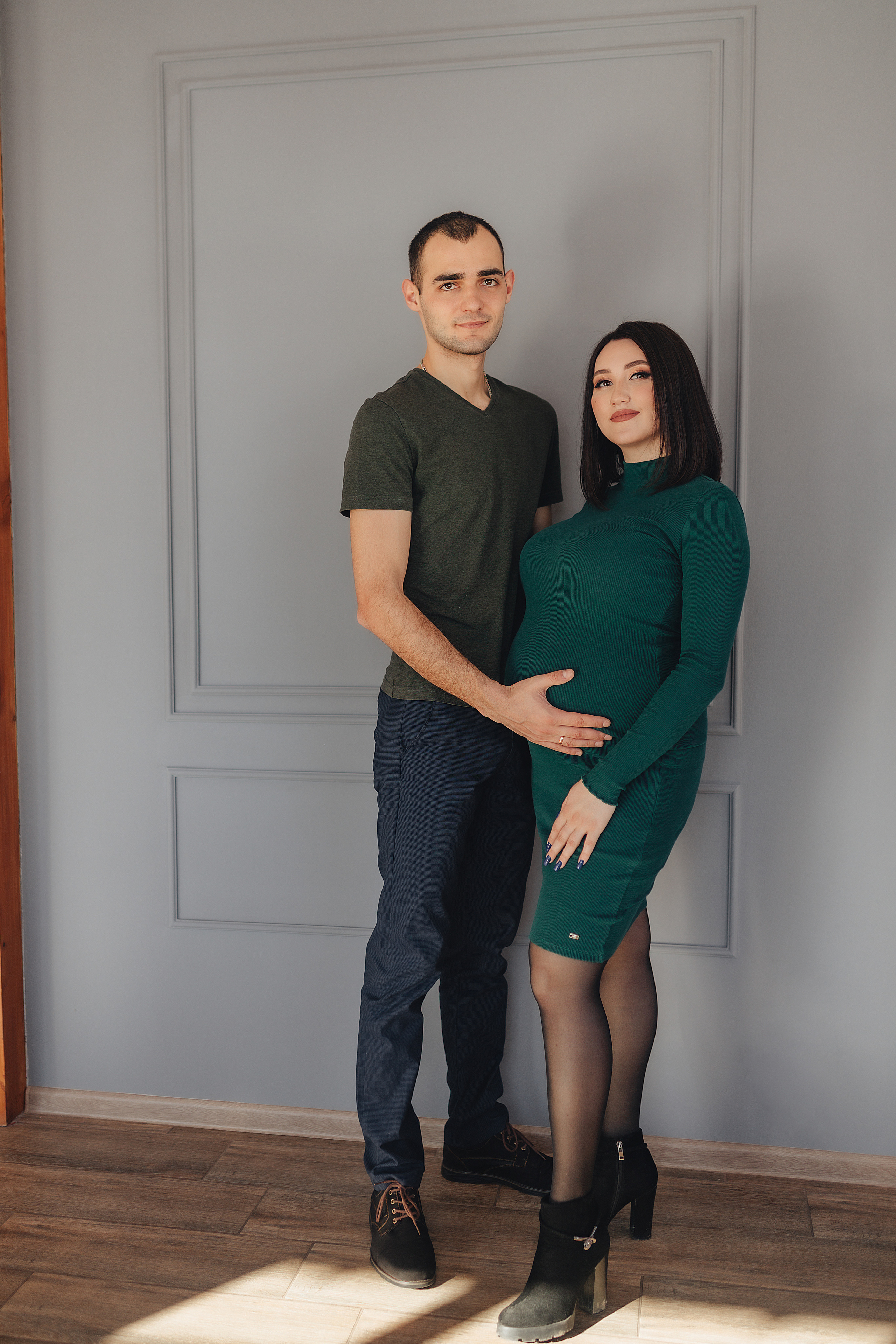 Анна и Павел | Съёмка беременности в отеле Панорама. Фотограф Карина Шмулёва. Воронеж и область