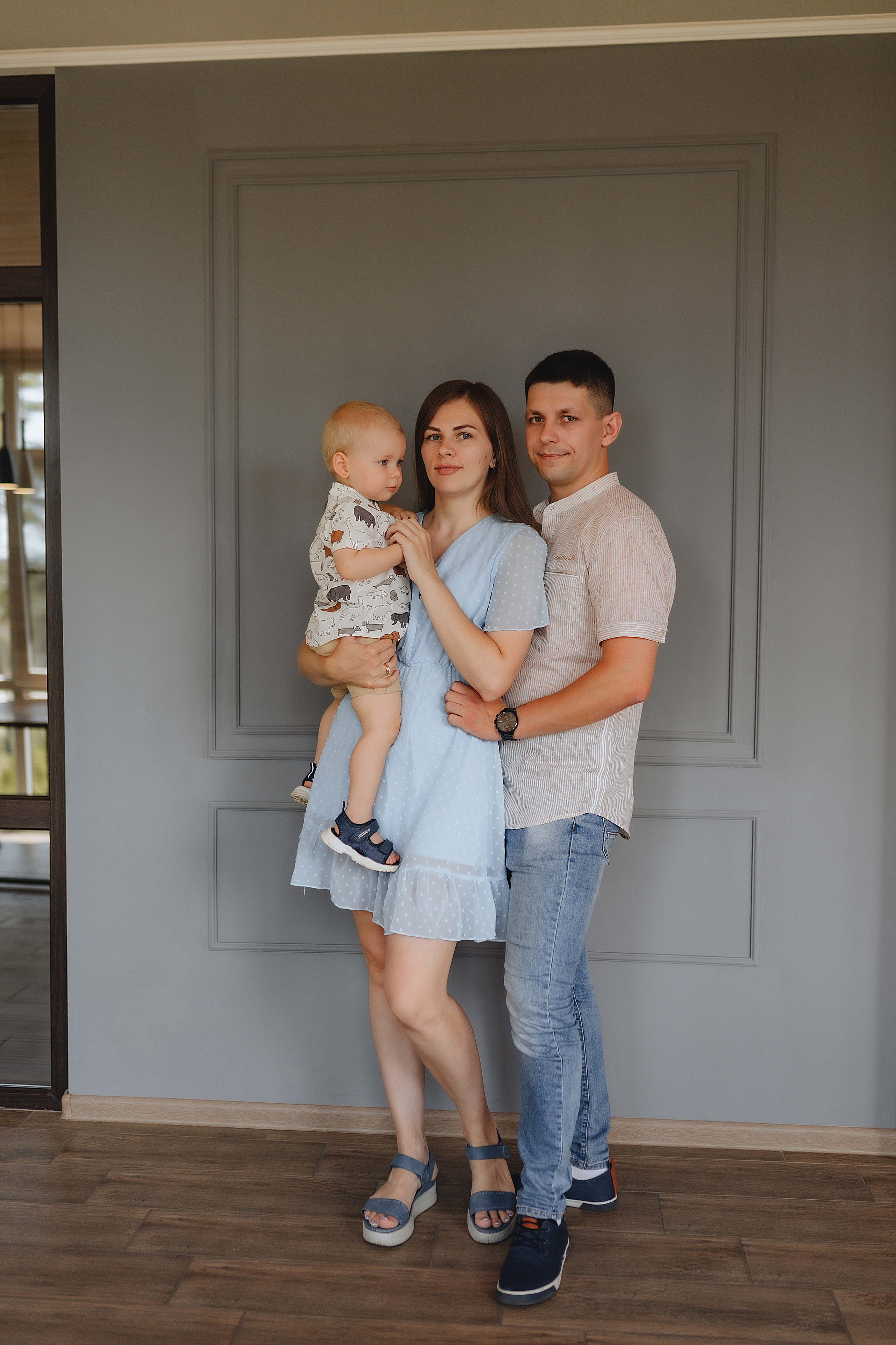 Семья Кобзевых | Отель Панорама. Фотограф Карина Шмулёва. Воронеж и область