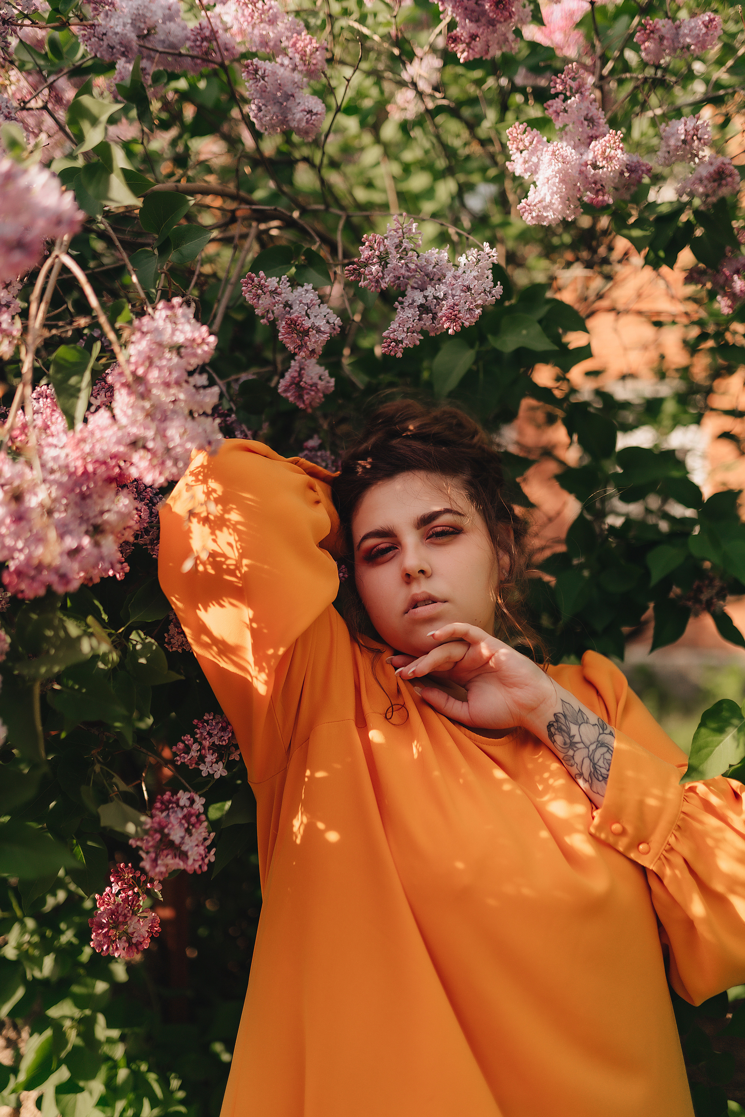 Надежда | Съёмка в сирени. Фотограф Карина Шмулёва. Воронеж и область