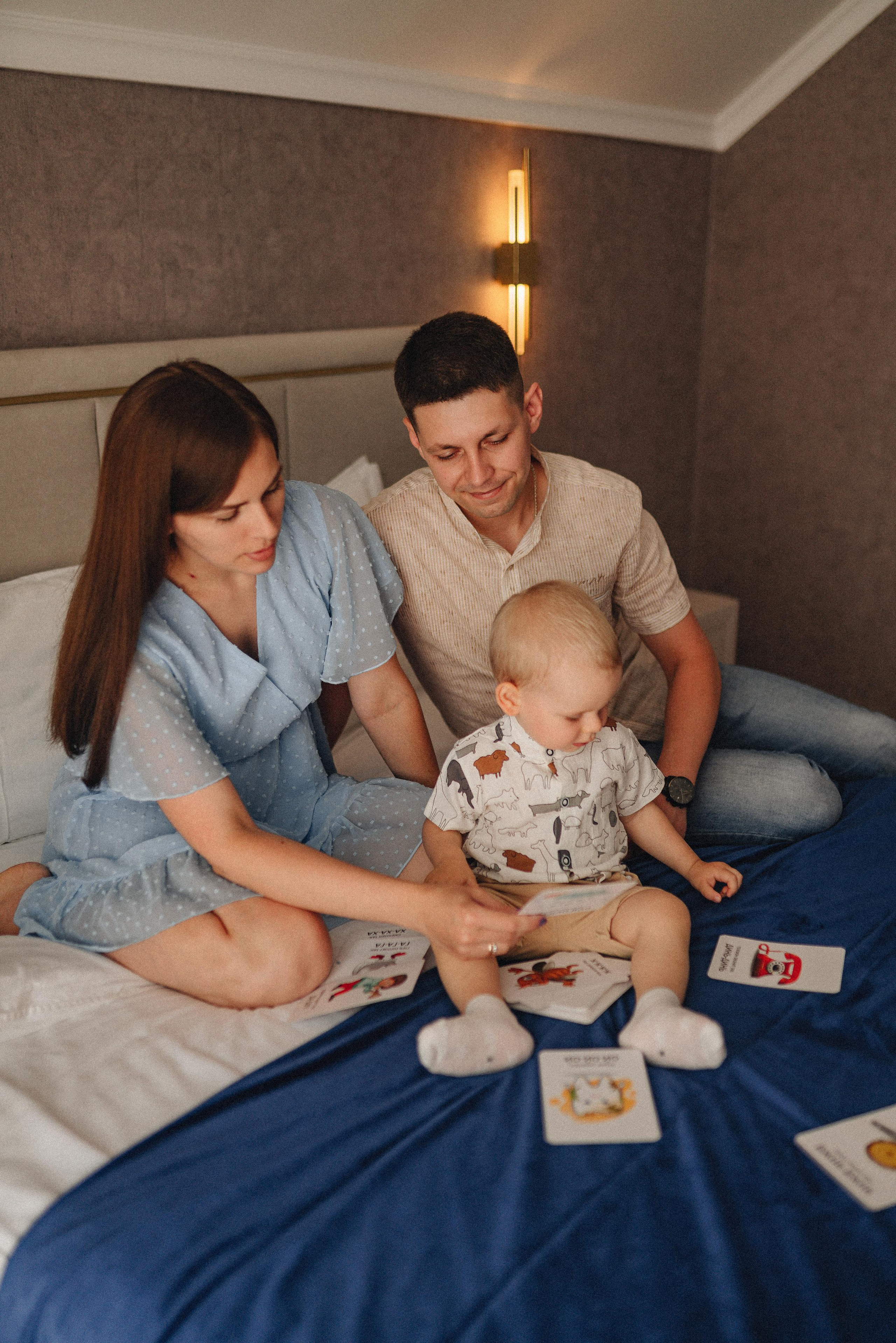 Семья Кобзевых | Отель Панорама. Фотограф Карина Шмулёва. Воронеж и область