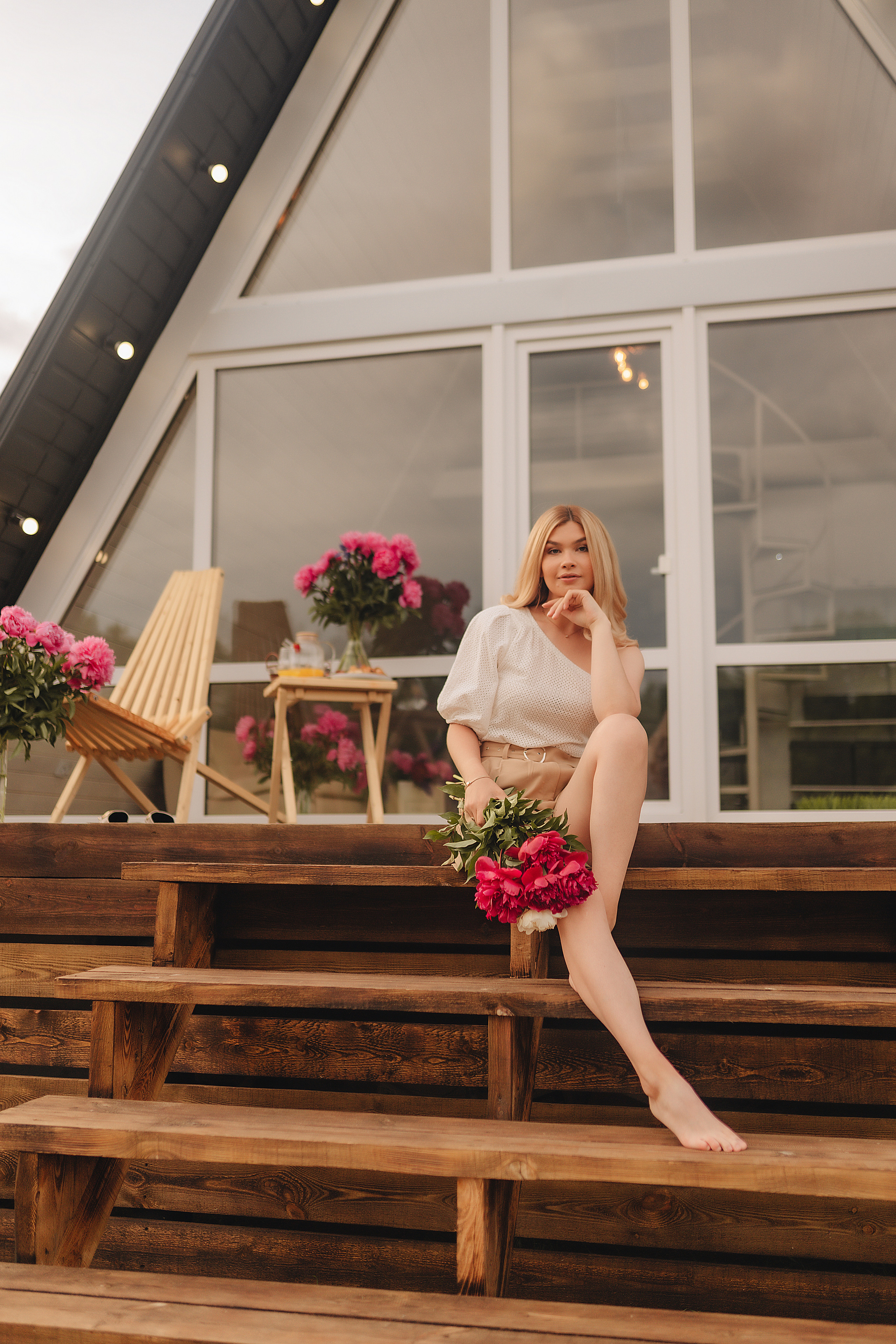 Алина | Фотодень с пионами. Фотограф Карина Шмулёва. Воронеж и область