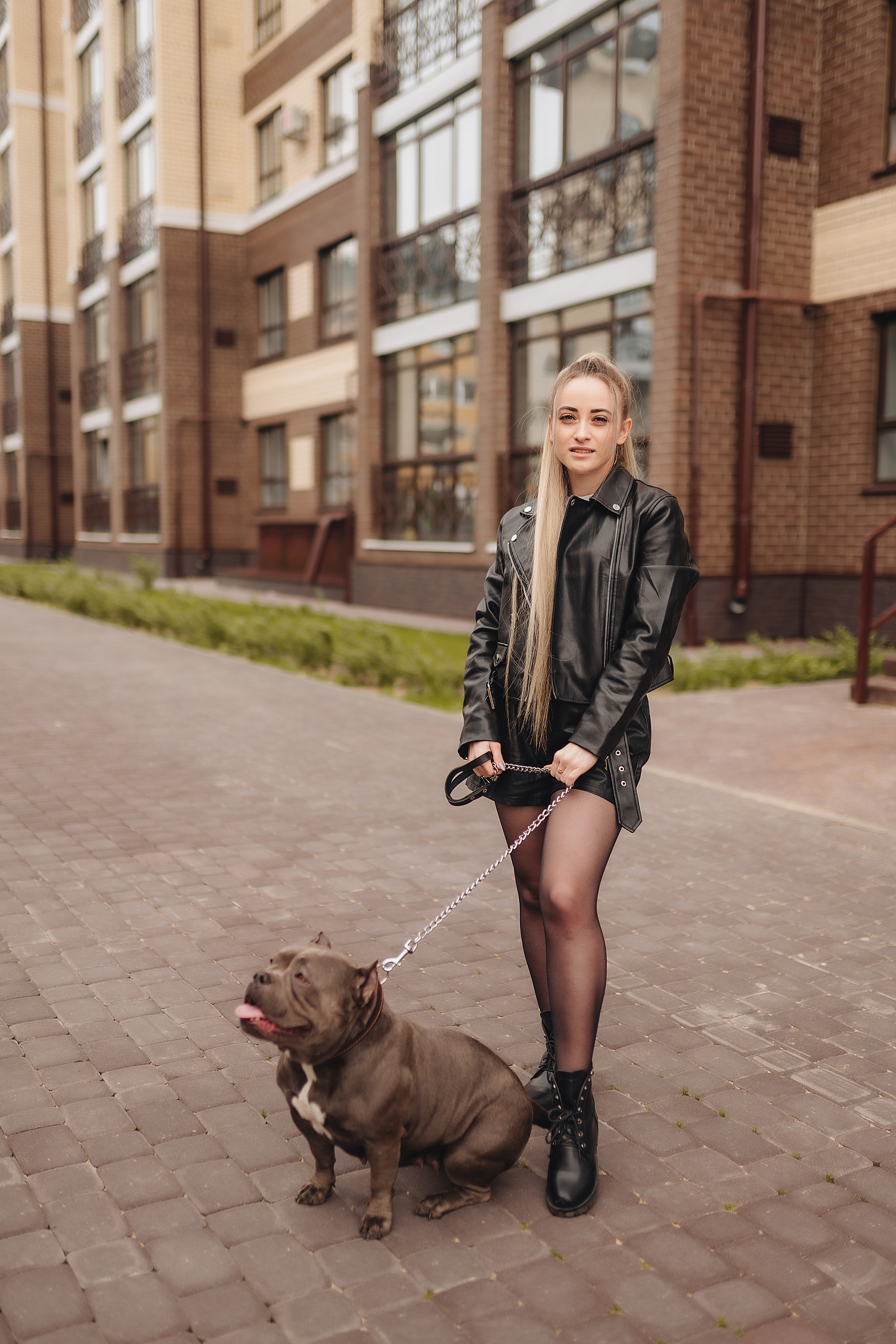 Алёна | Фотосессия с собаками. Фотограф Карина Шмулёва. Воронеж и область