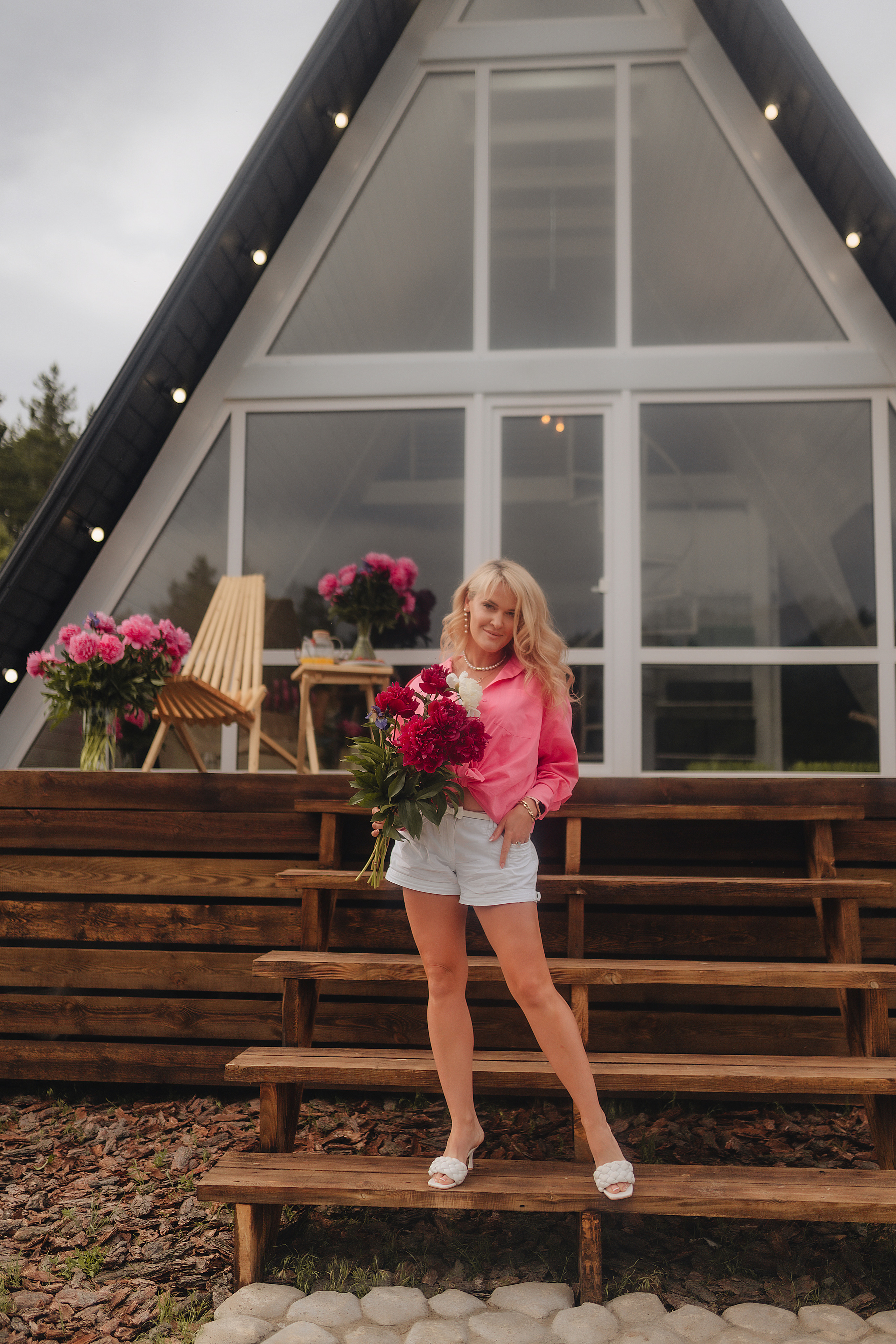 Ольга | Фотодень с пионами. Фотограф Карина Шмулёва. Воронеж и область