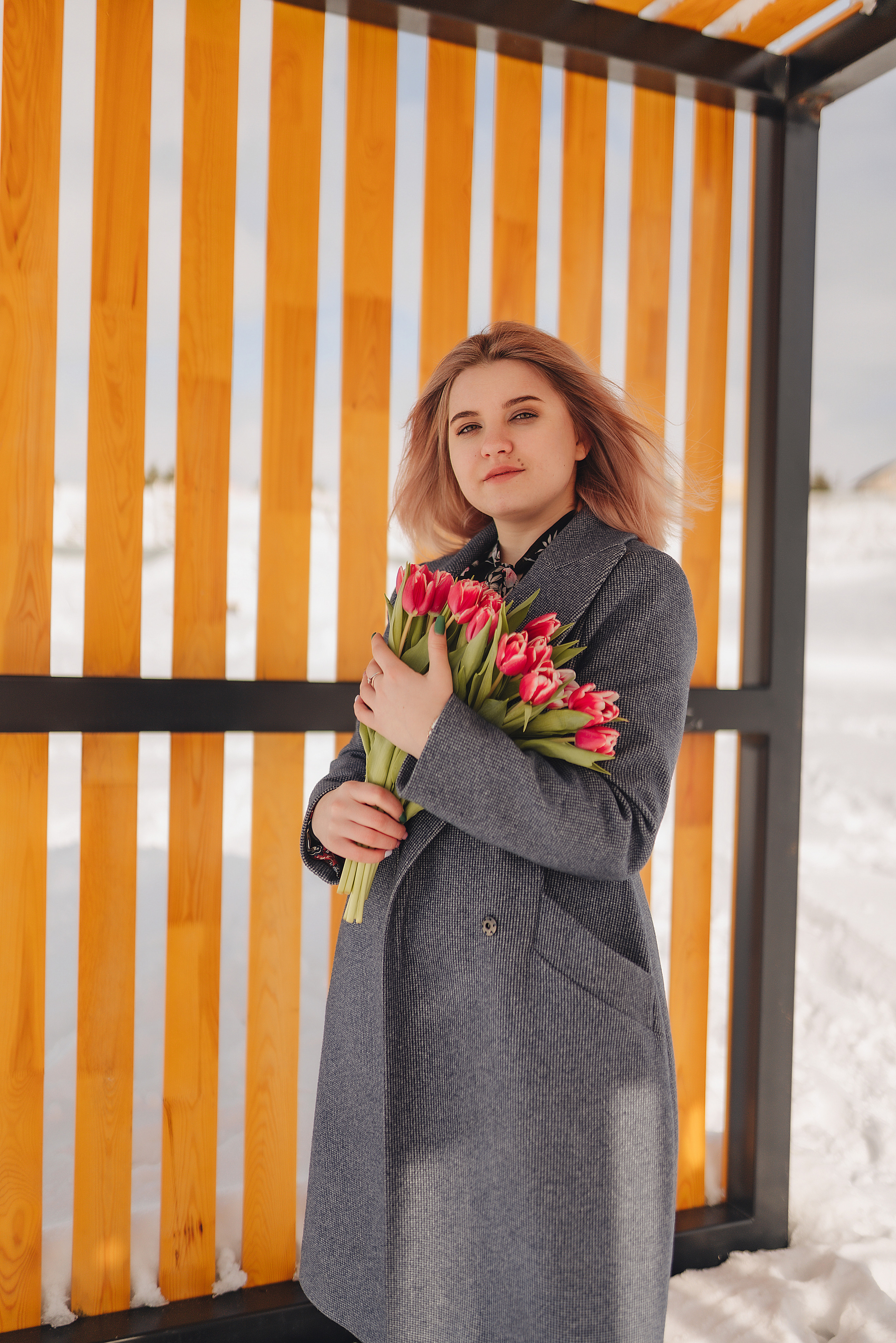 Наталья | Прогулка с тюльпанами. Фотограф Карина Шмулёва. Воронеж и область