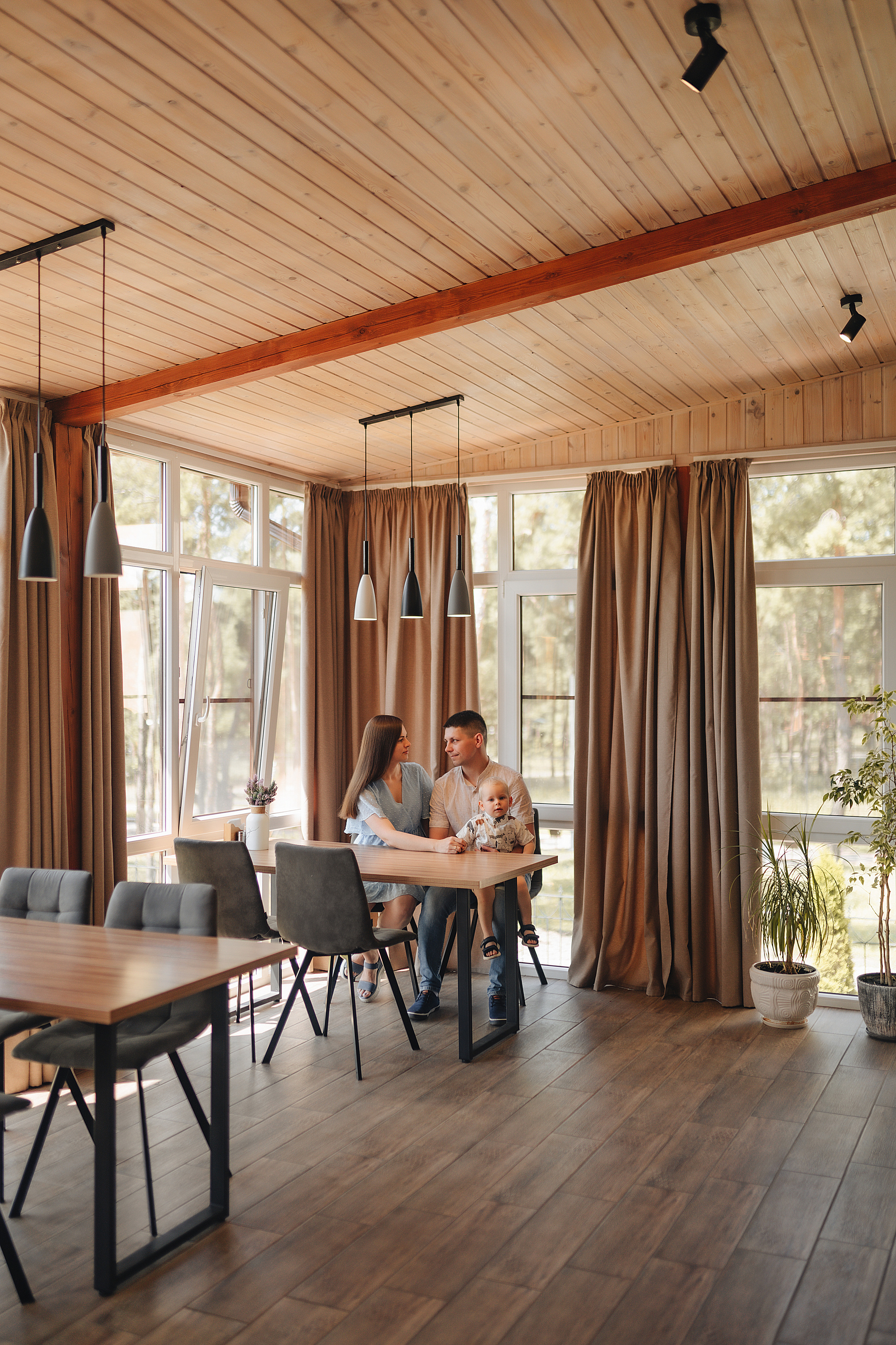 Семья Кобзевых | Отель Панорама. Фотограф Карина Шмулёва. Воронеж и область