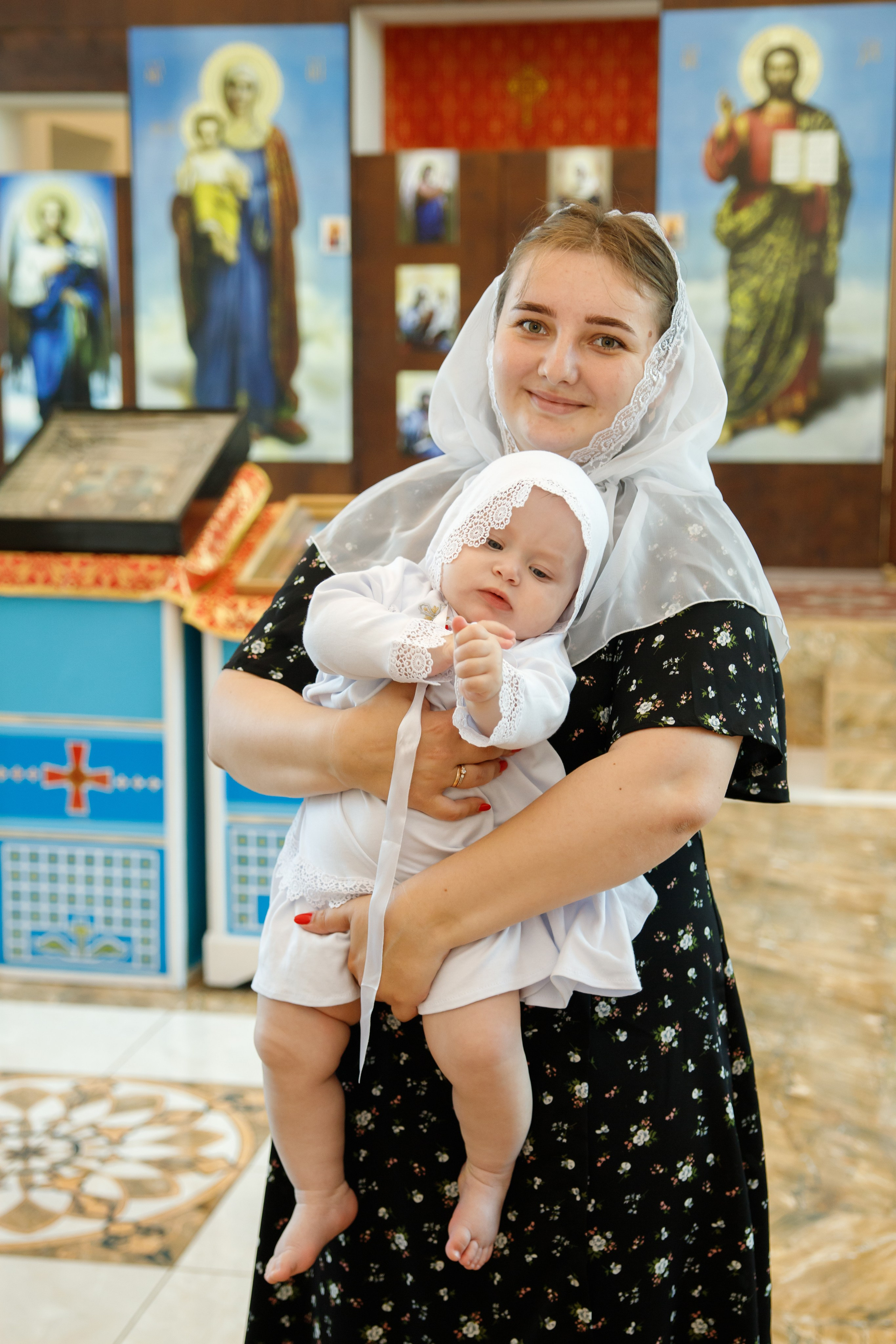 Таинство крещения Варвары. Свадебный фотограф Краснодар Марина Зверева