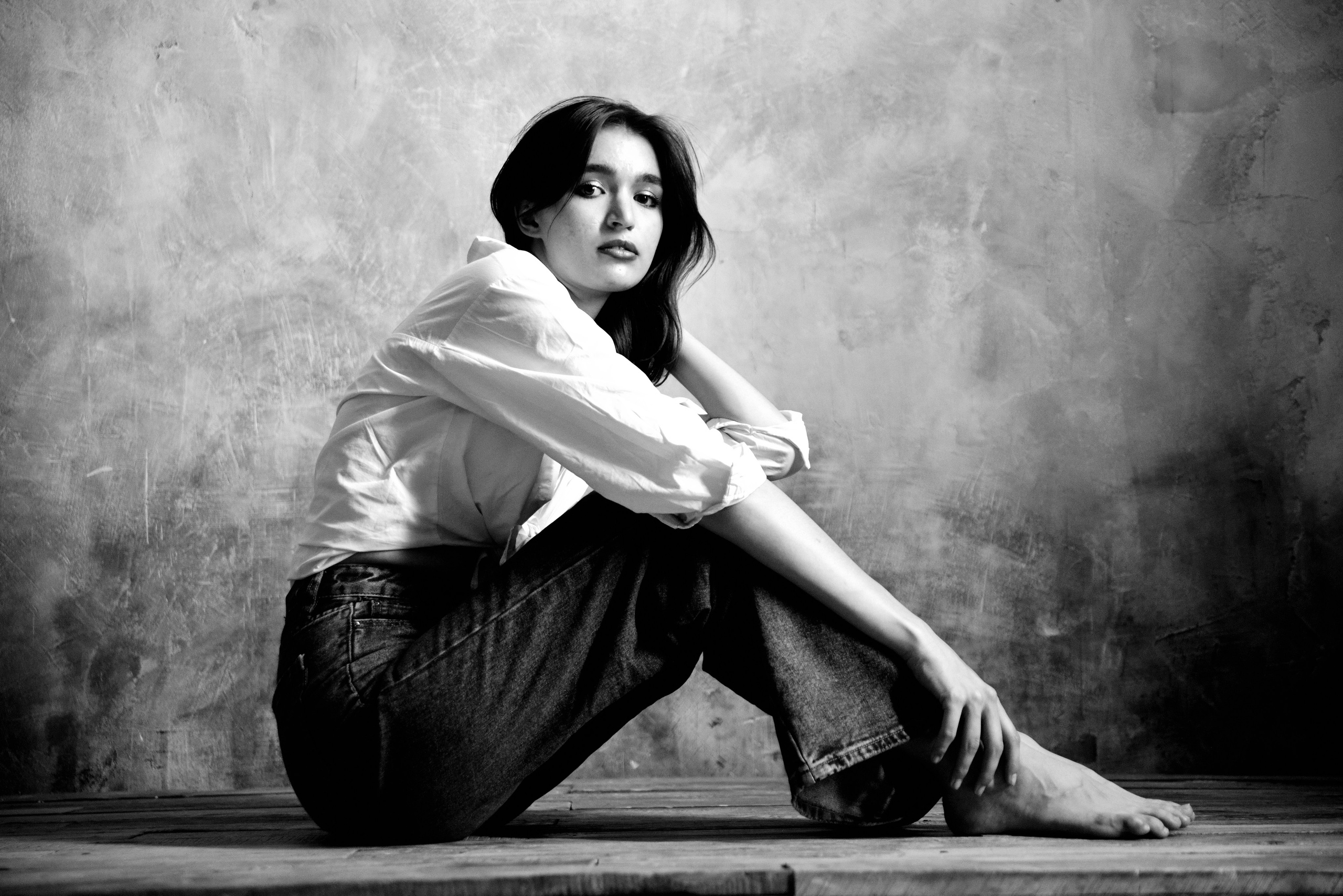 Соня Степаненко. Классический портрет от окна и циклорама