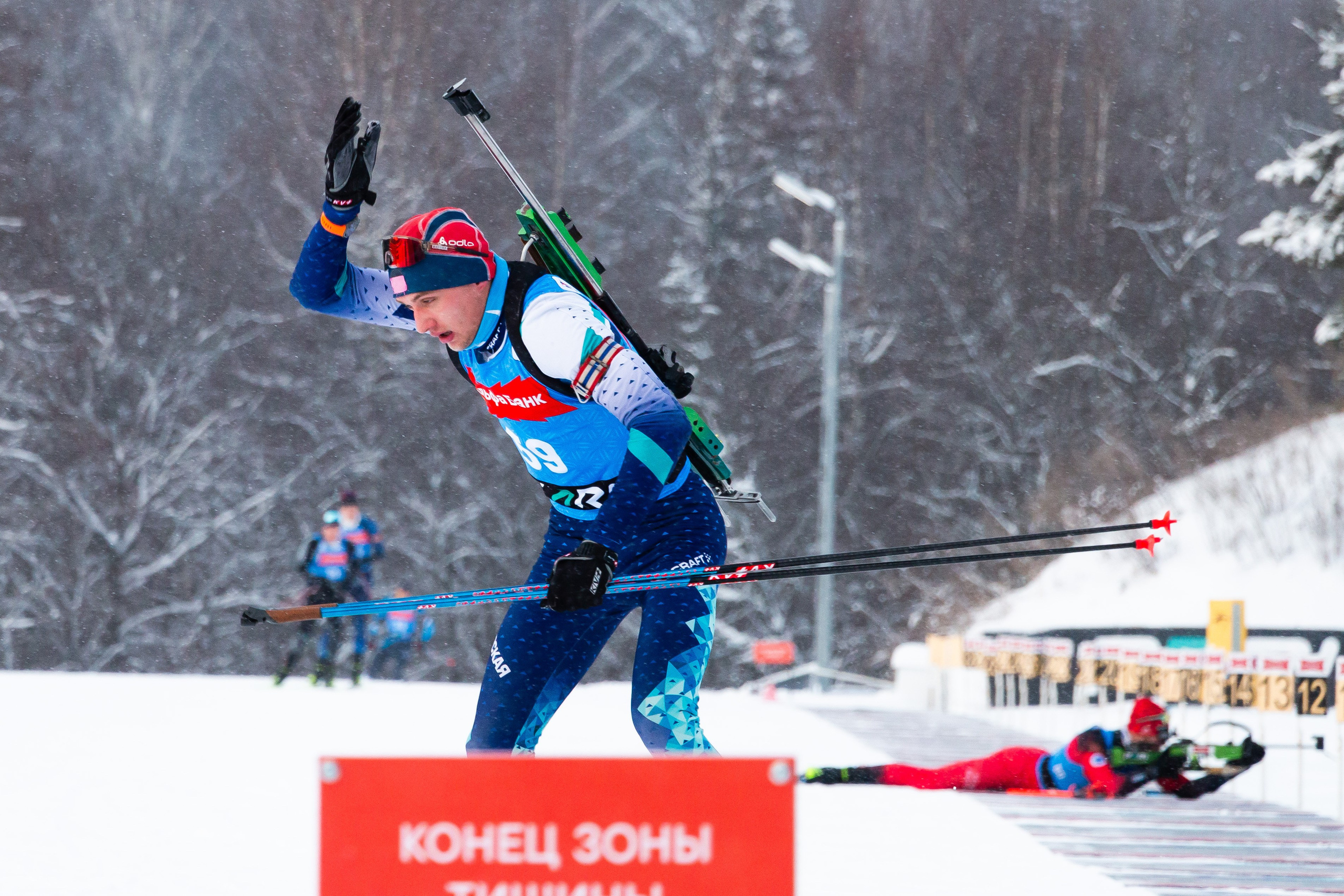 Ижевская винтовка 55. Спринт. Олег Романов. Мастер фото по спорту