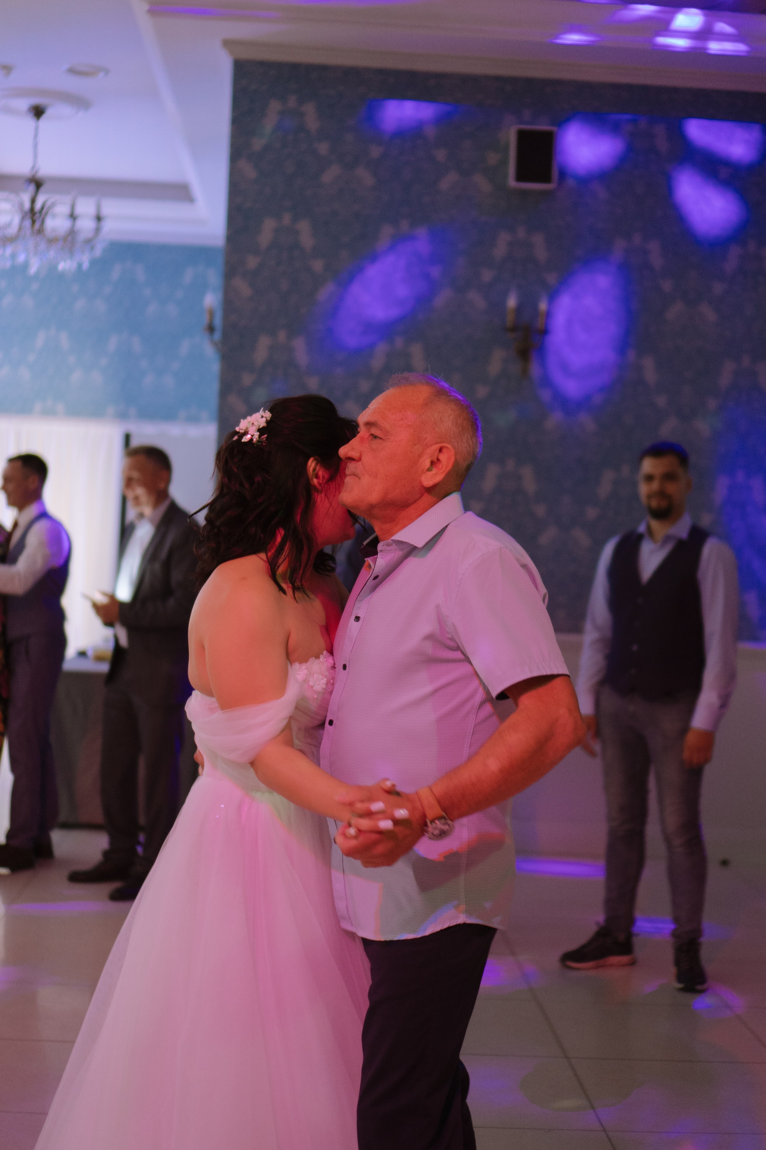 ТАНЕЦ ОТЦА И ДОЧЕРИ НА БАНКЕТЕ (СВАДЕБНАЯ ФОТОСЕСИИЯ БАНКЕТА). Профессиональный фотограф, Санкт-Петербург — Виктория Богомолова