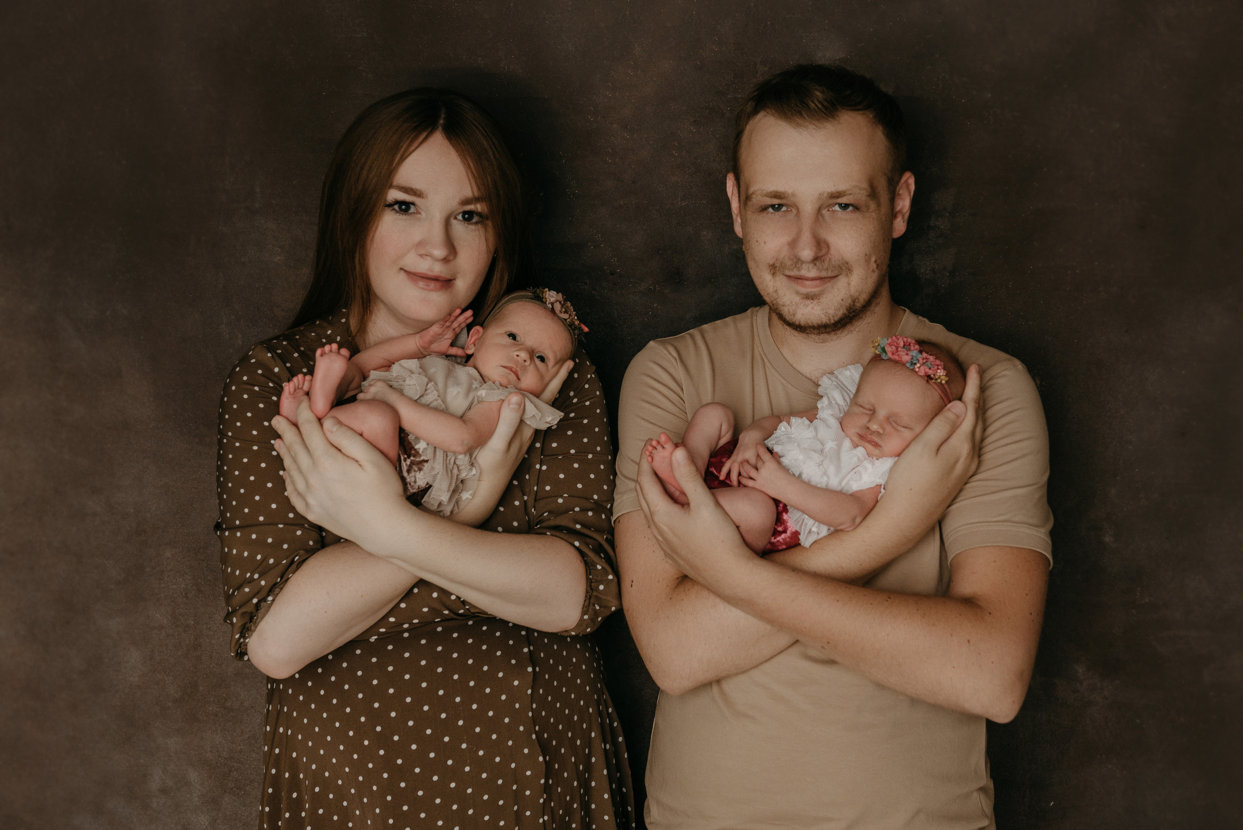 Диана и Ника. Фотограф новорожденных Белгород