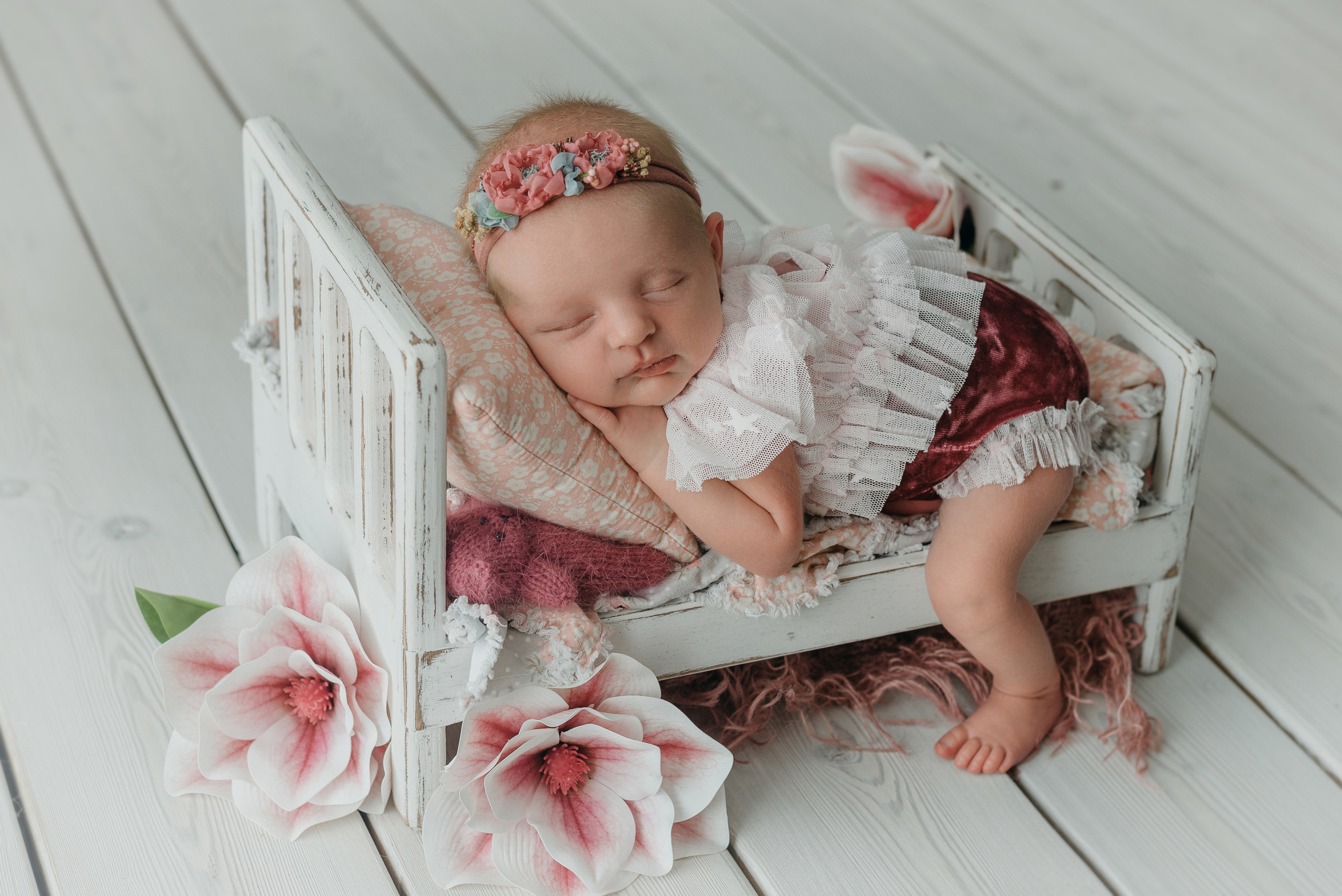 Диана и Ника. Фотограф новорожденных Белгород