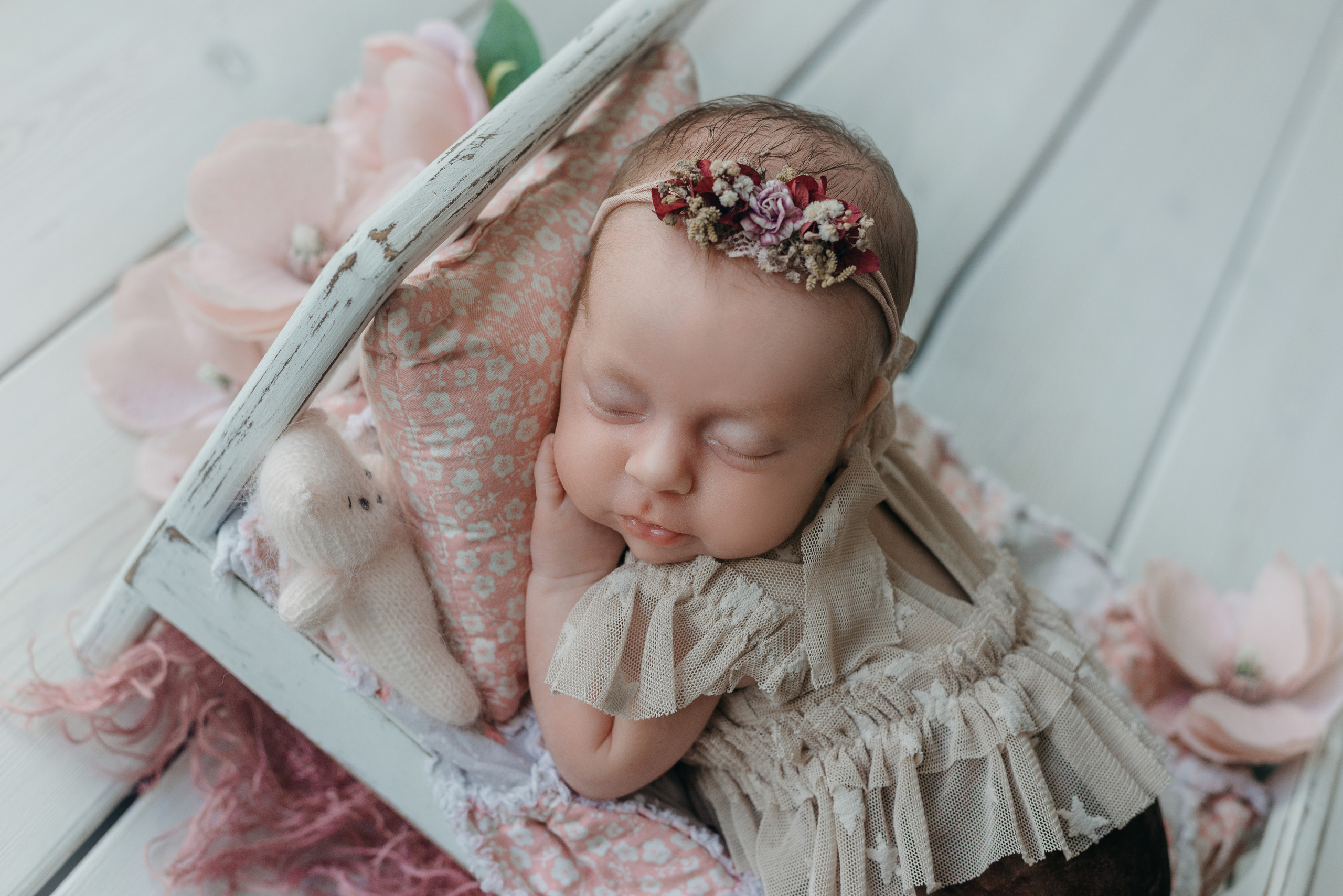 Есения и Василиса. Фотограф новорожденных Белгород