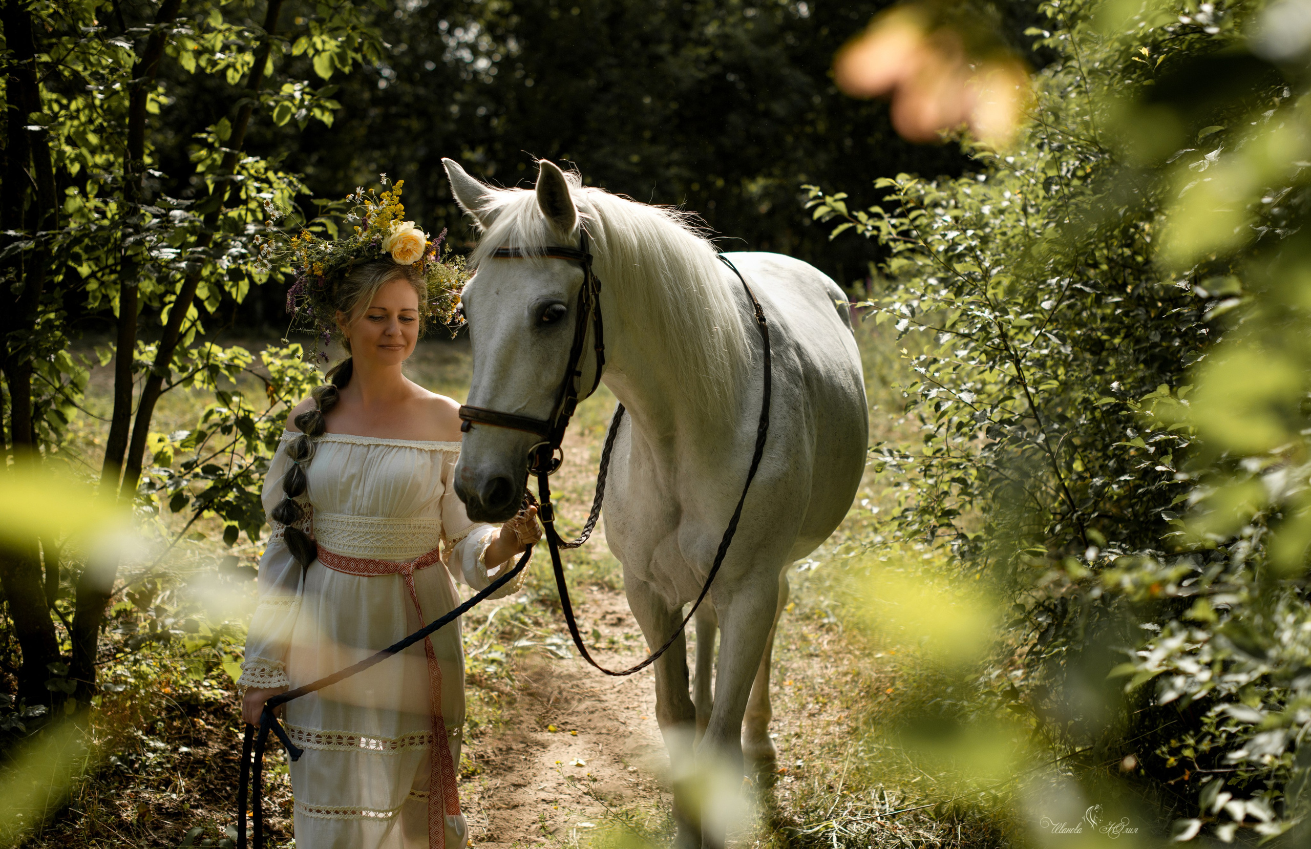 Наташа и Лайма. Конный фотограф в Саратове Юлия Иванова