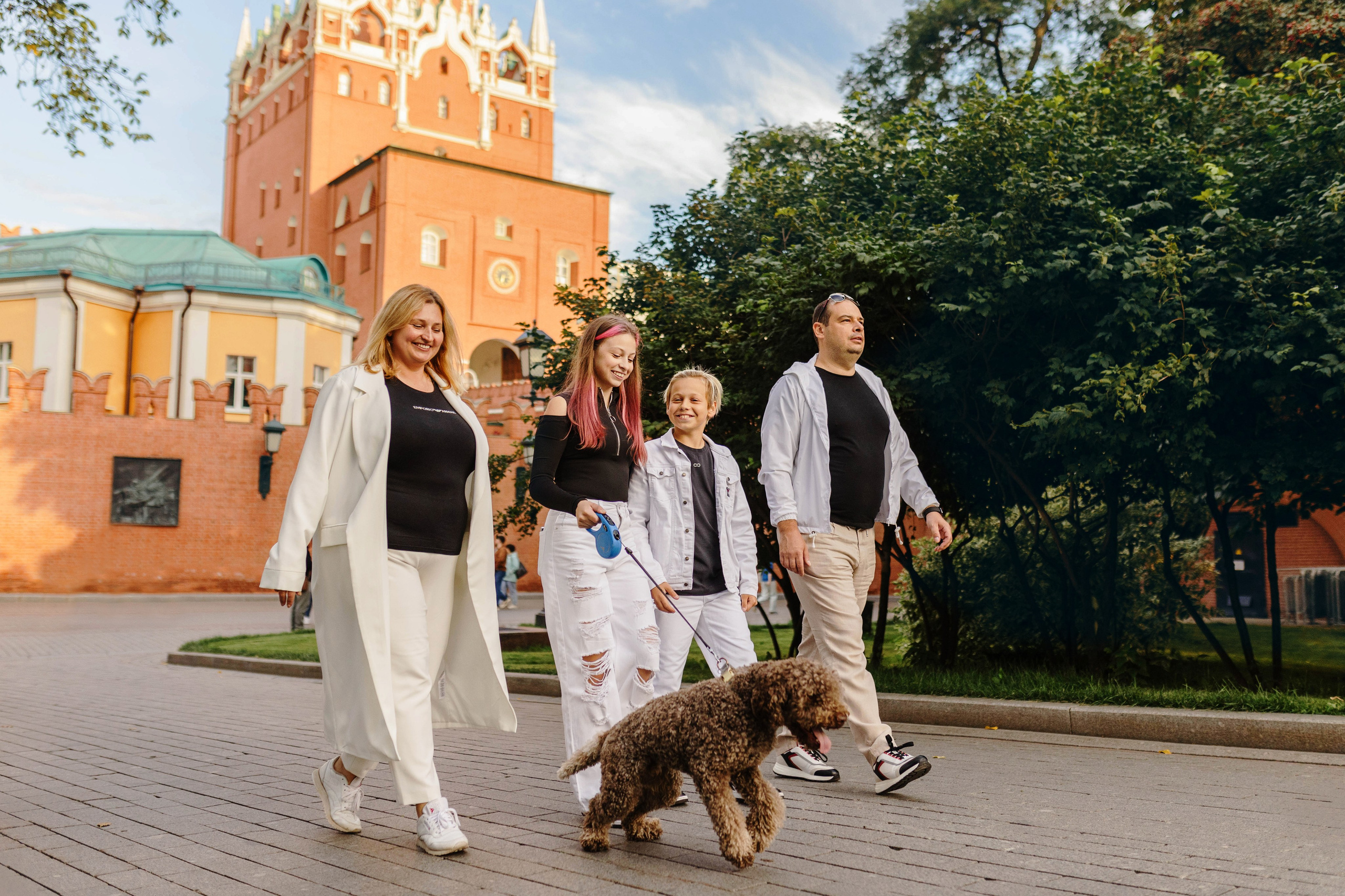 Москва / Амато и его семья. Фотограф Кузина Вера
