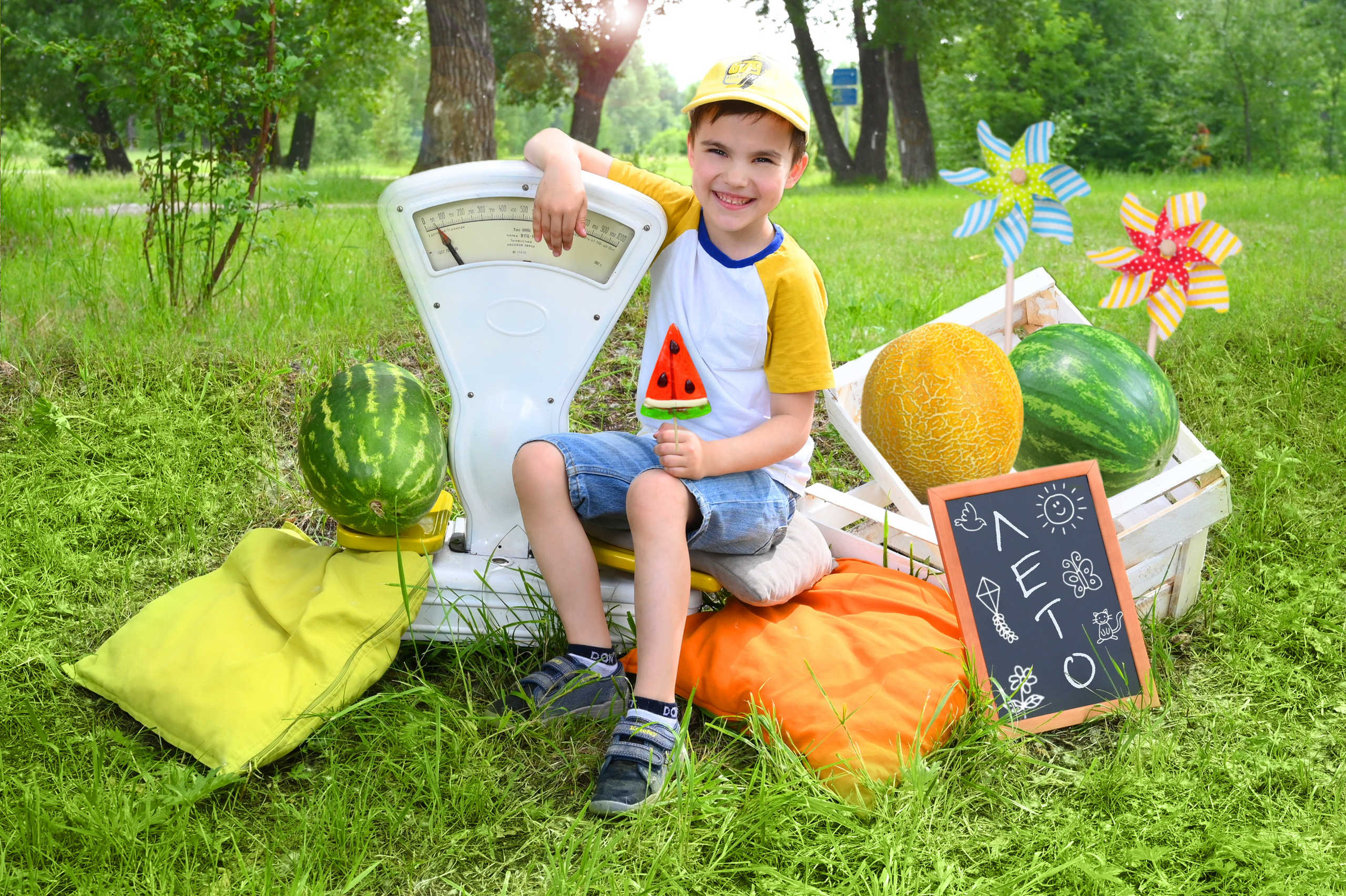 Ловец бабочек. ФотоАрт