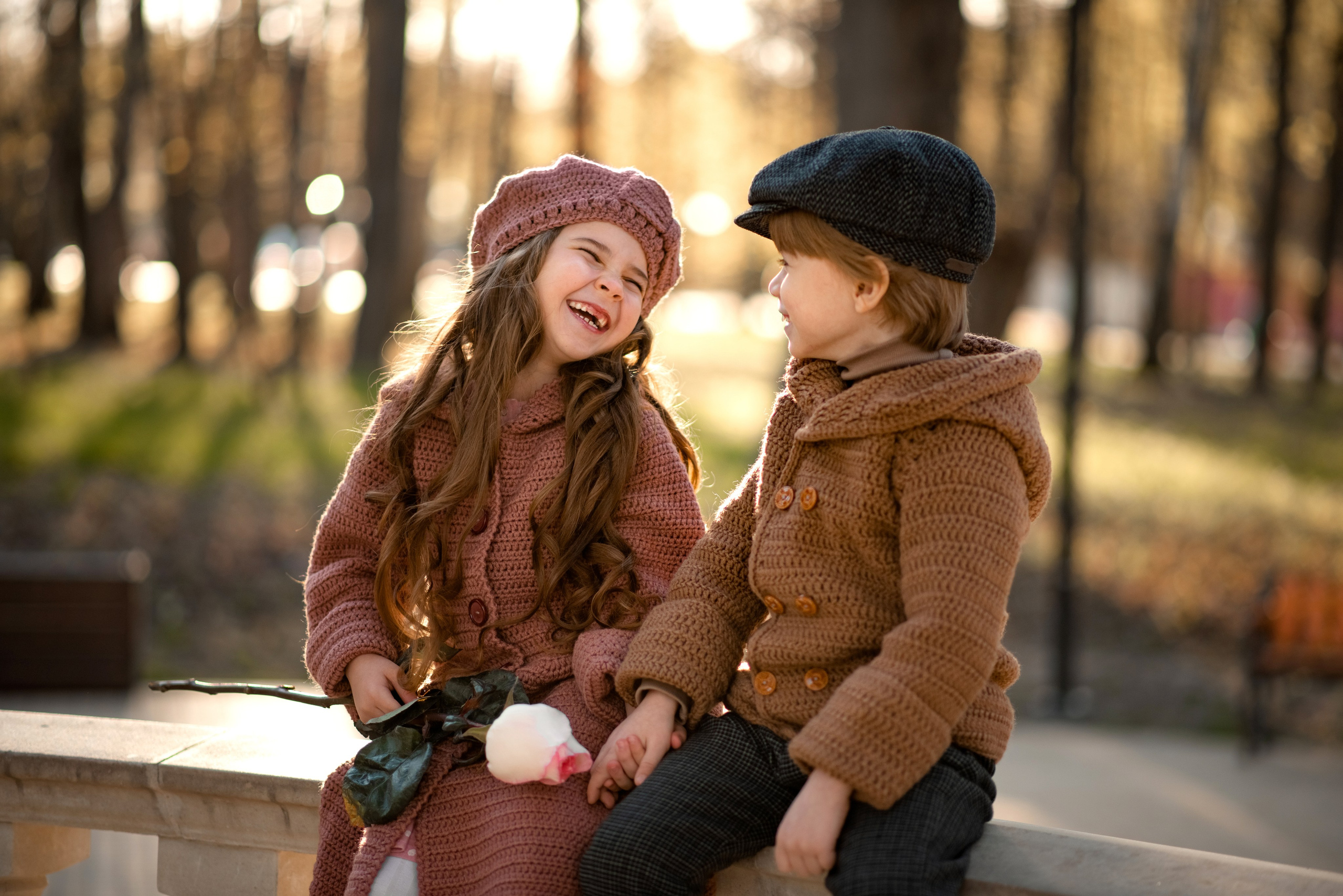 Лев и Диана. Детская фотосессия в парке. Семейный и детский фотограф в Туле Светлана Воронкова