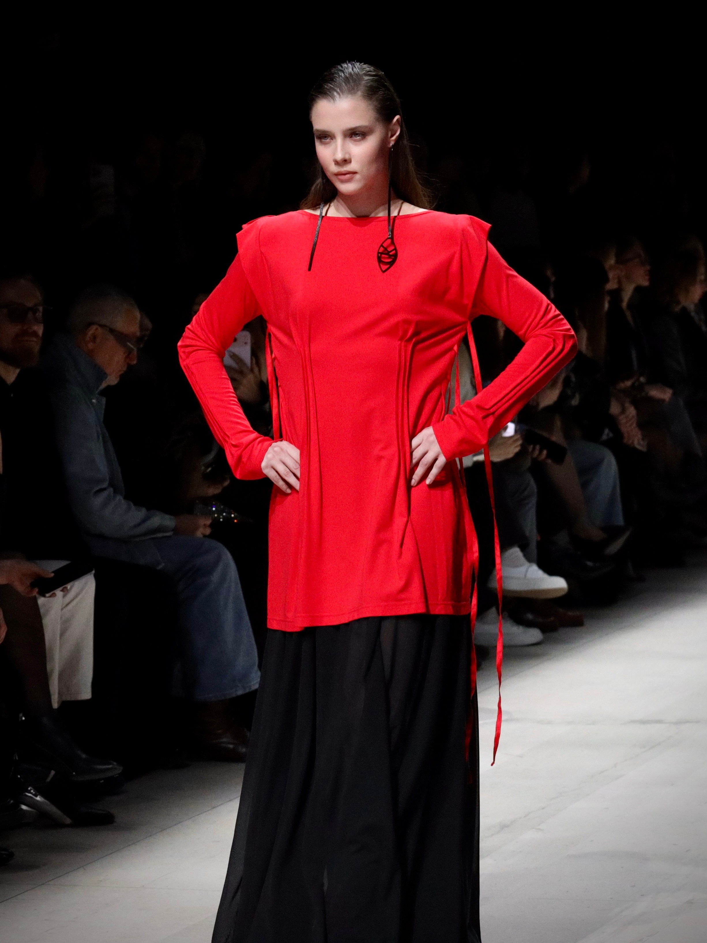 Фото с показа Darya Kipriyanova MFW 17.03.2026. Фотосессии и репортаж — Фотограф в Москве — Рина Серёгина