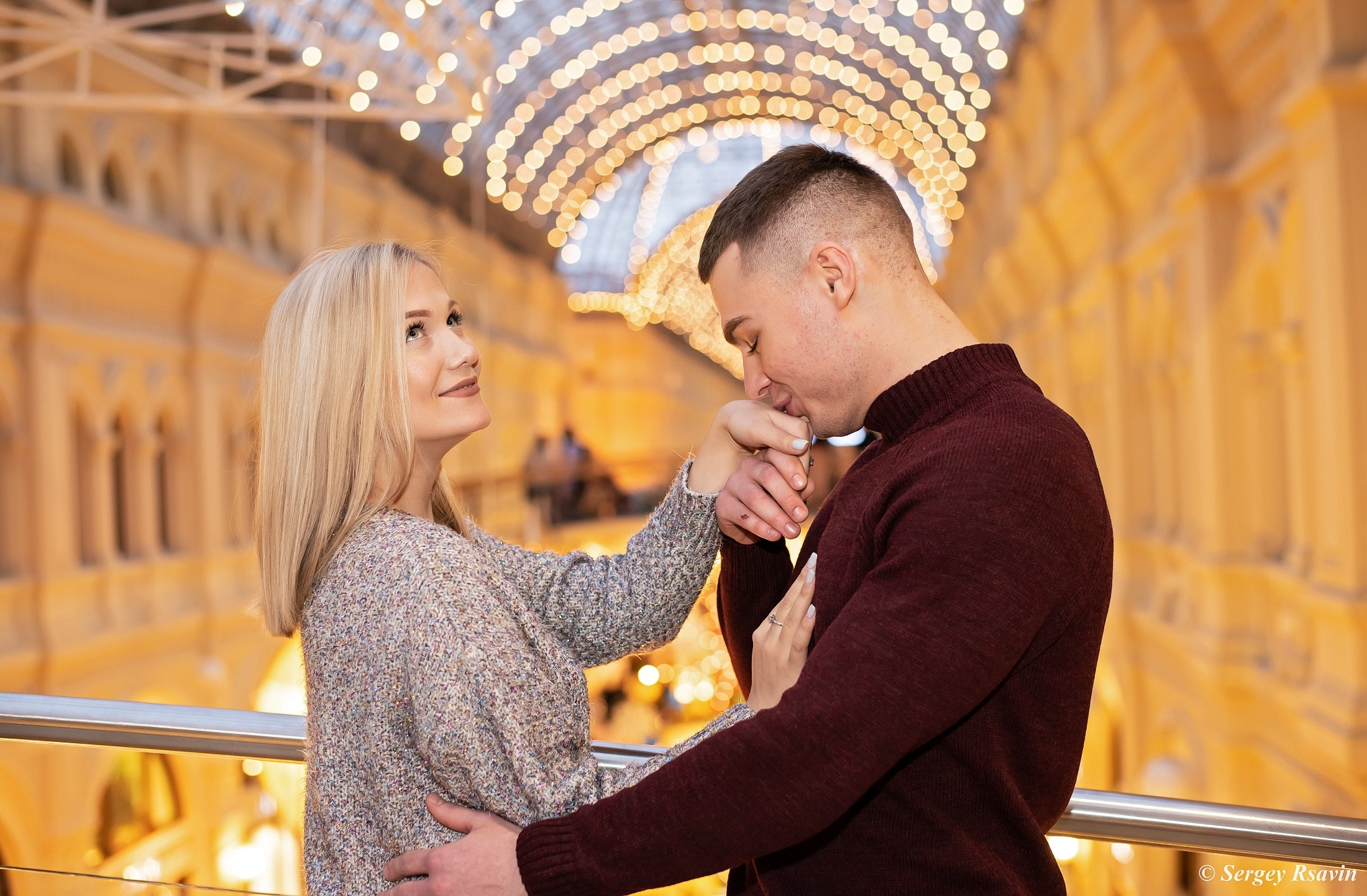 Новогодняя прогулка. Фотограф в Москве Сергей Рсавин