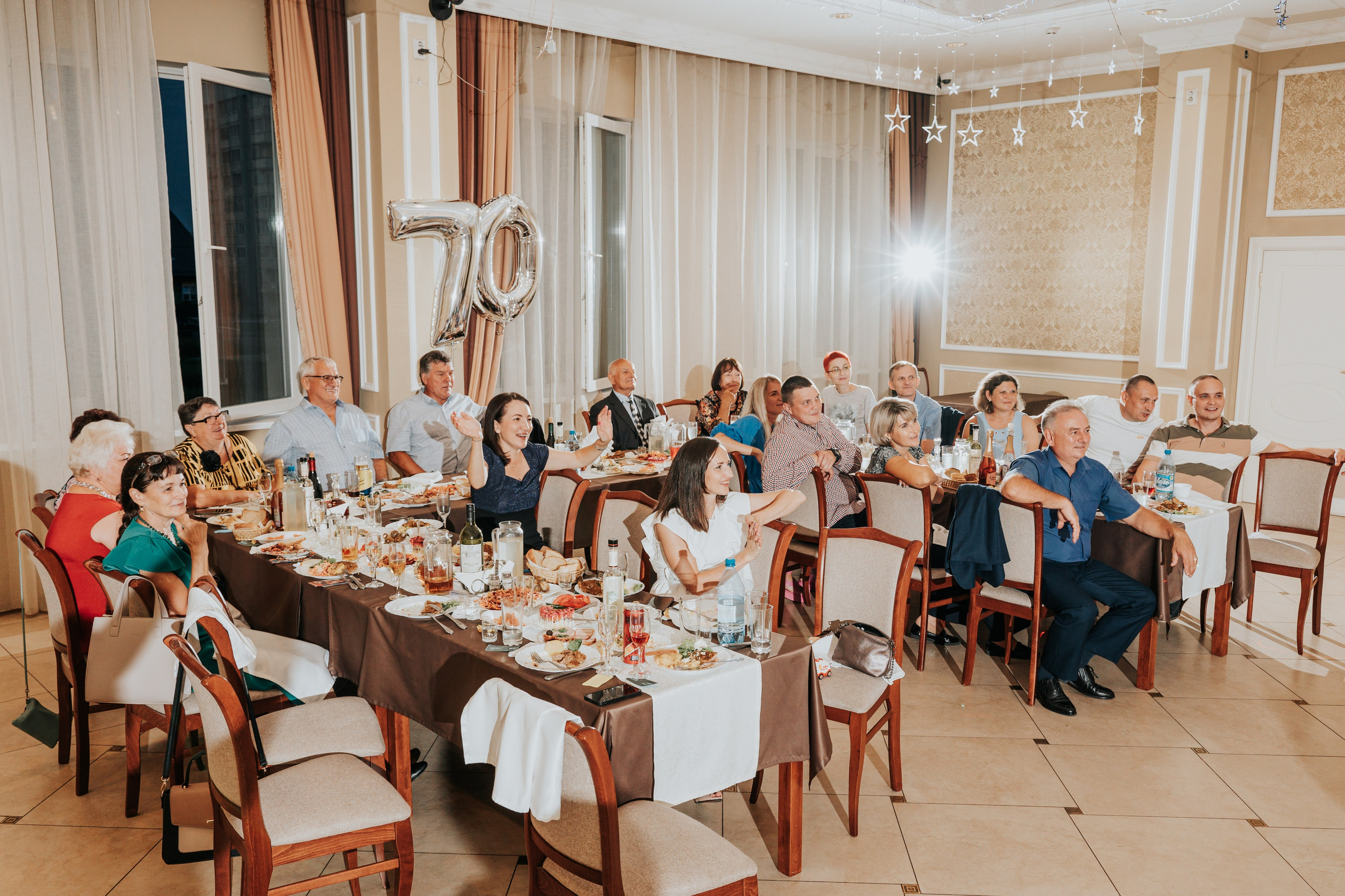 Юбилей 70 лет. Репортажный фотограф Красноярск