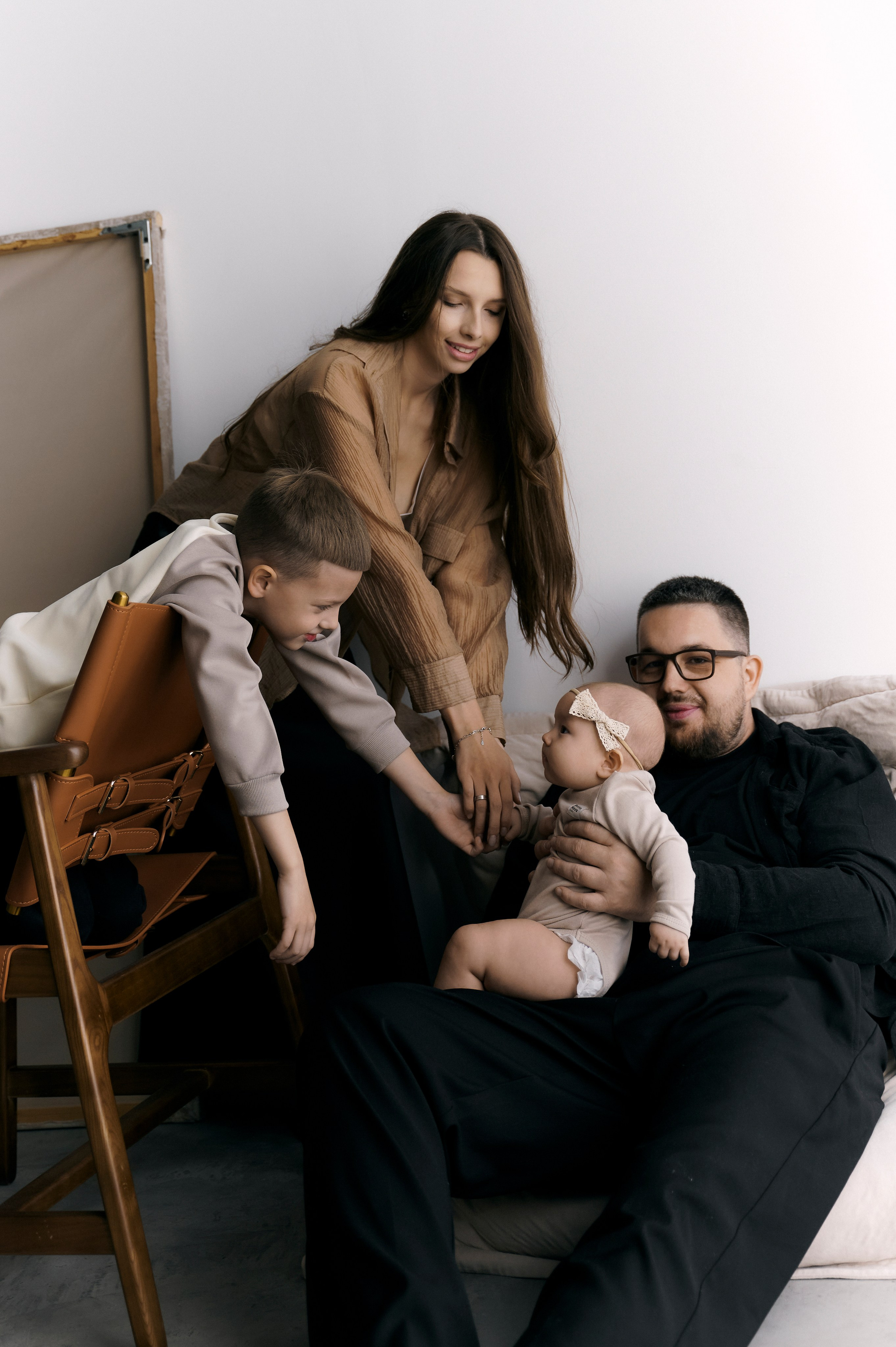 Лиза и ее семья. Фотограф Регина С