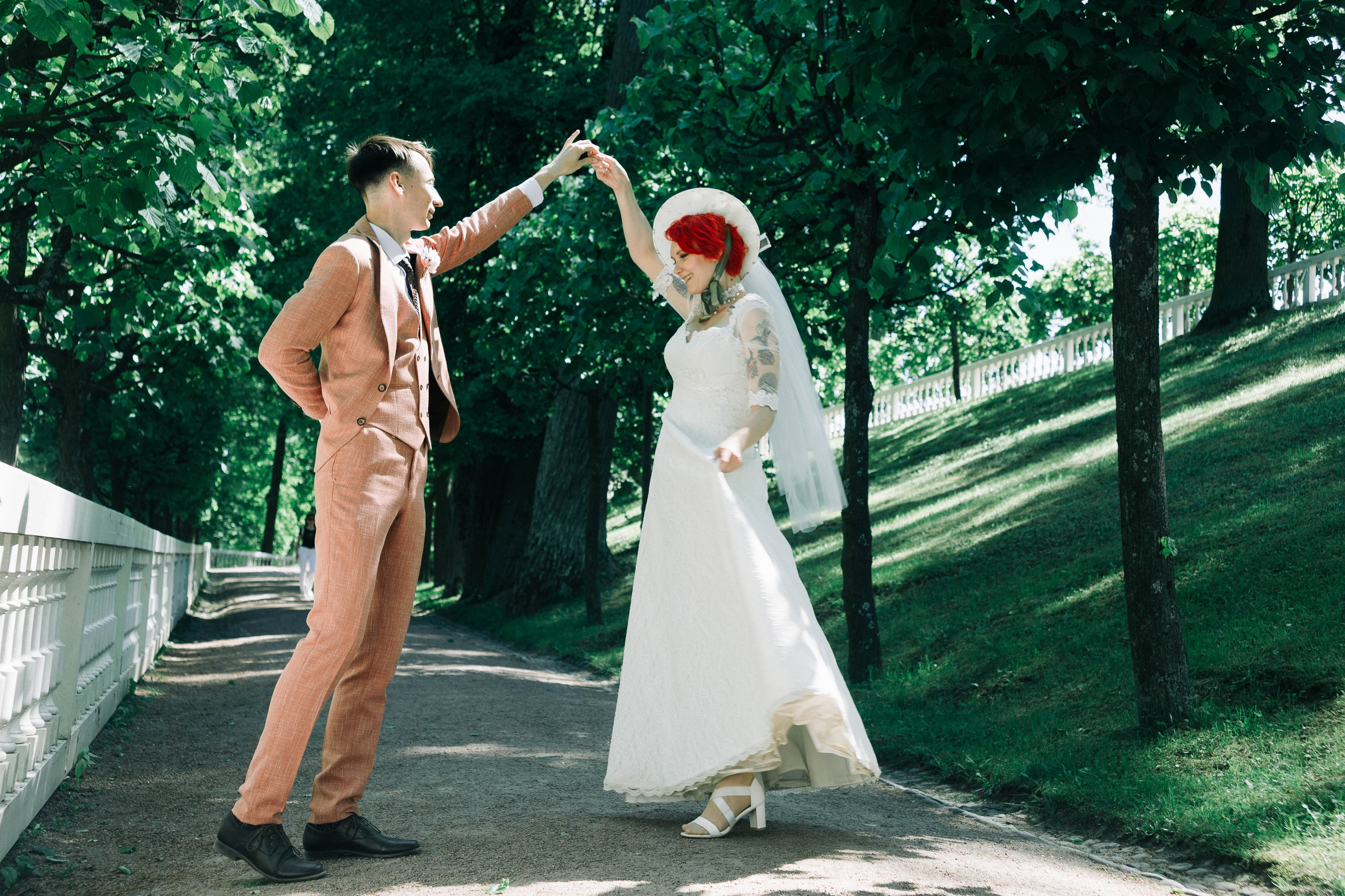 Александра & Семён. Свадебная съёмка в Петергофе. Свадебный и контент фотограф в Севастополе и Крыму Марина Данилова