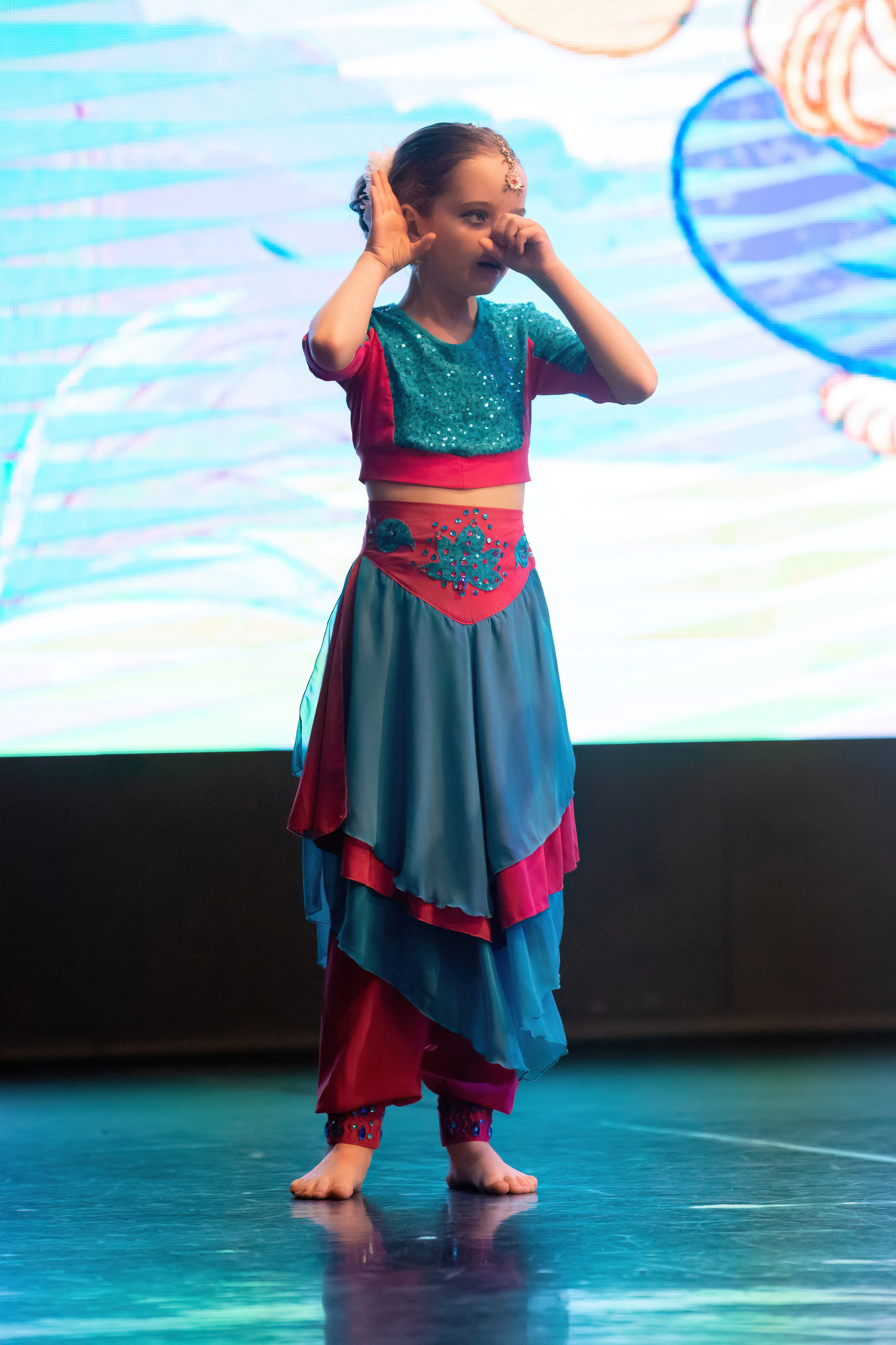 Отчетный концерт студии индийского танца Natel, май 2023. Марк Шишкин — репортажный фотограф в Воронеже и России