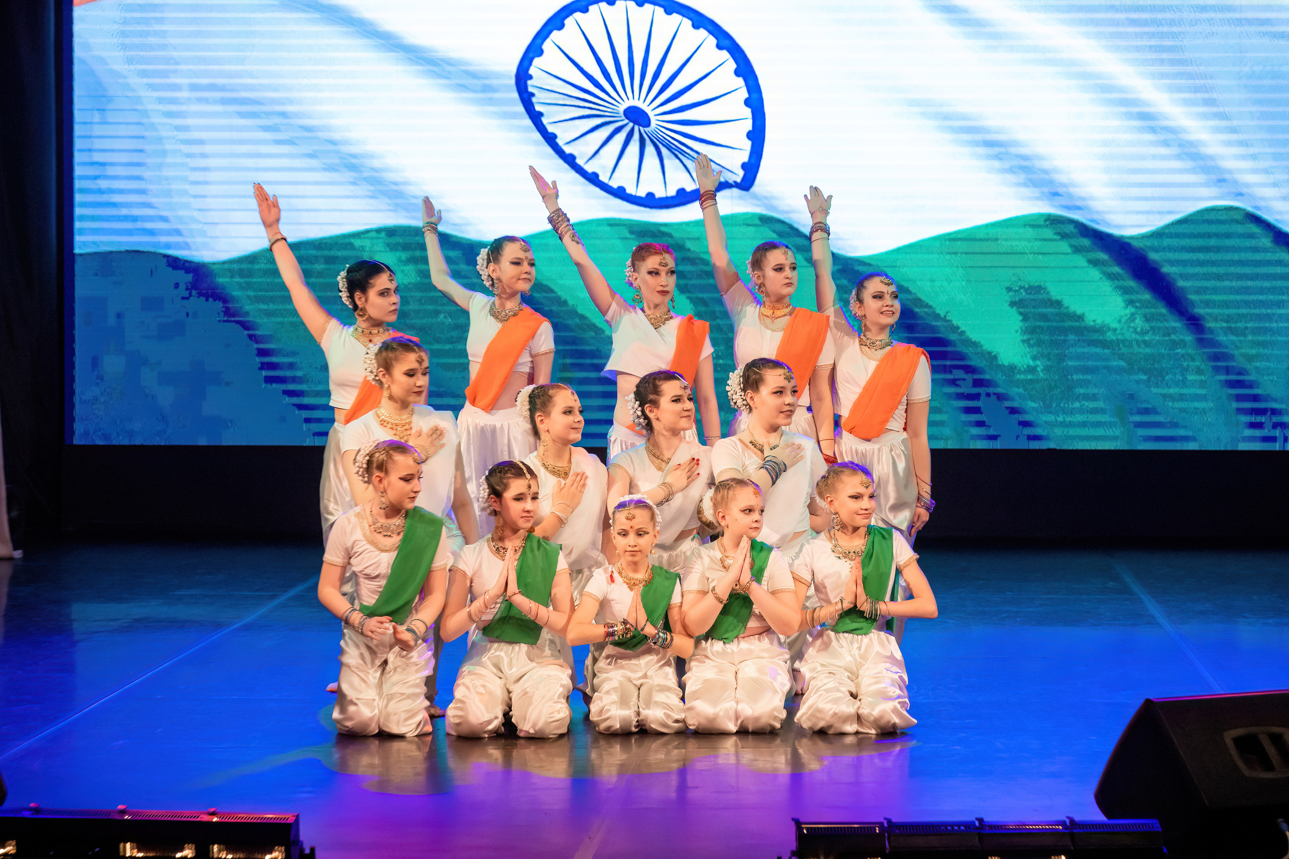 Отчетный концерт студии индийского танца Natel, май 2023. Марк Шишкин — репортажный фотограф в Воронеже и России