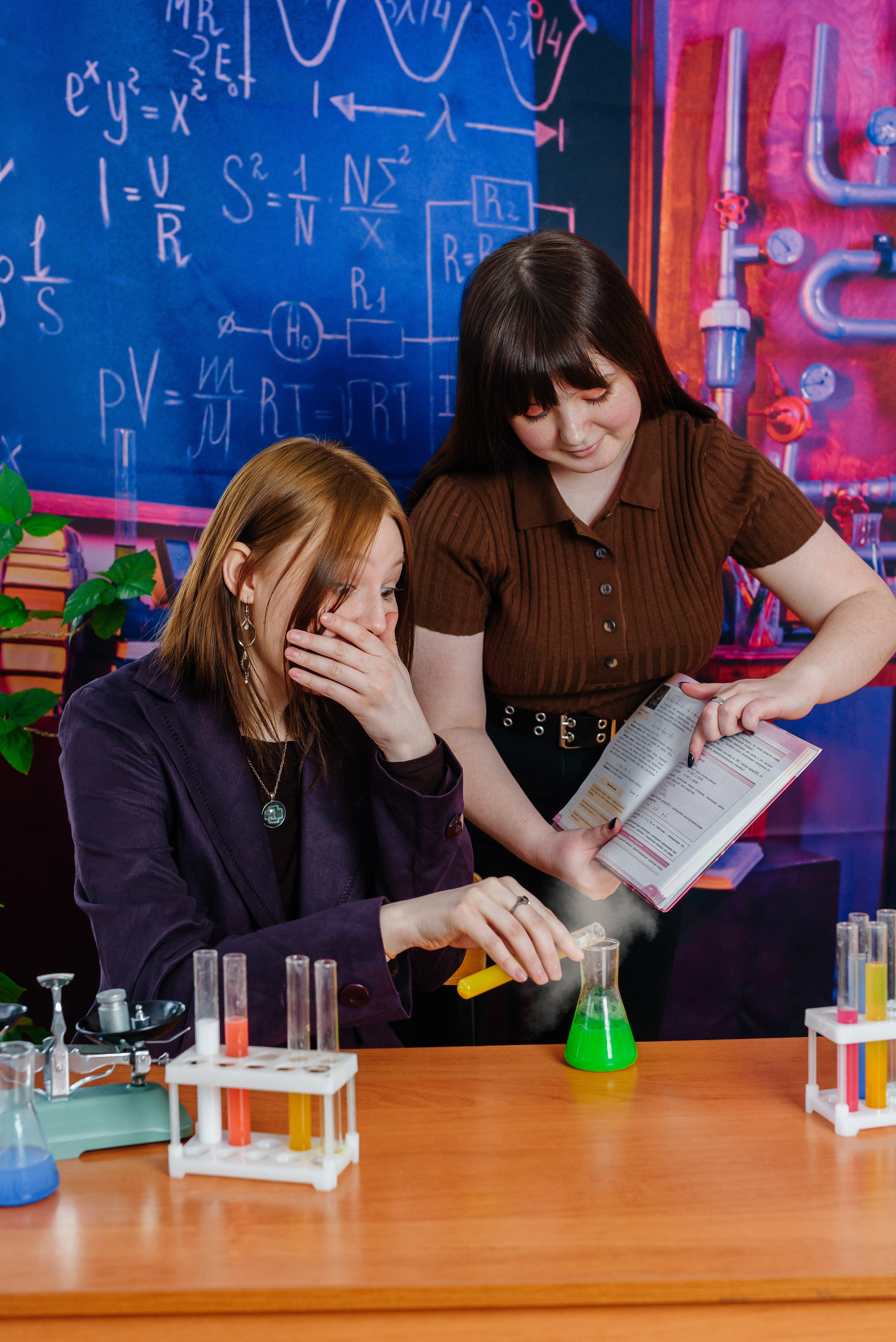 Урок химии. Семейный фотограф в Барнауле