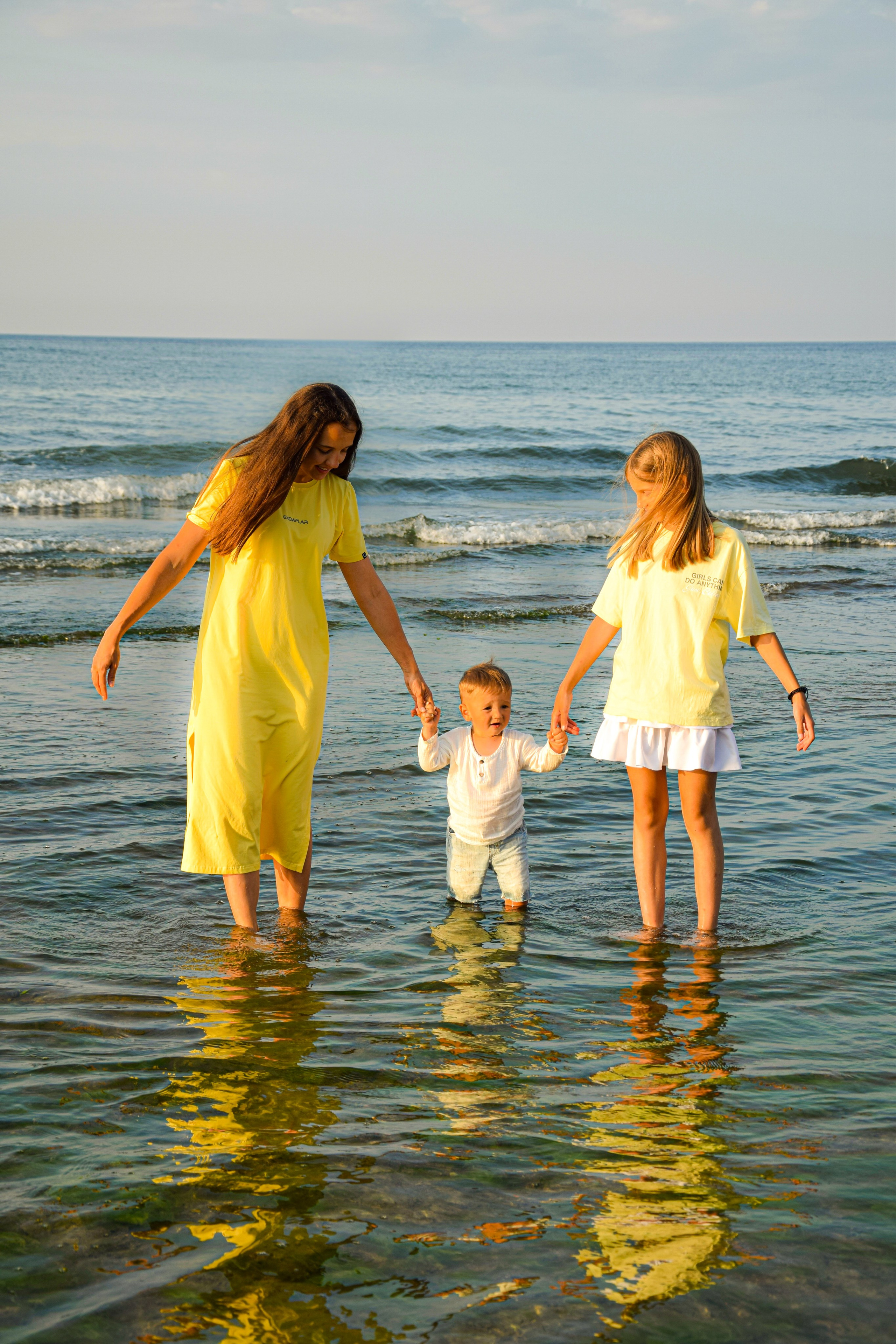 Семейная фотоссесия на берегу Каспийского моря. ASLAN — Индивидуальный фотограф из Питера