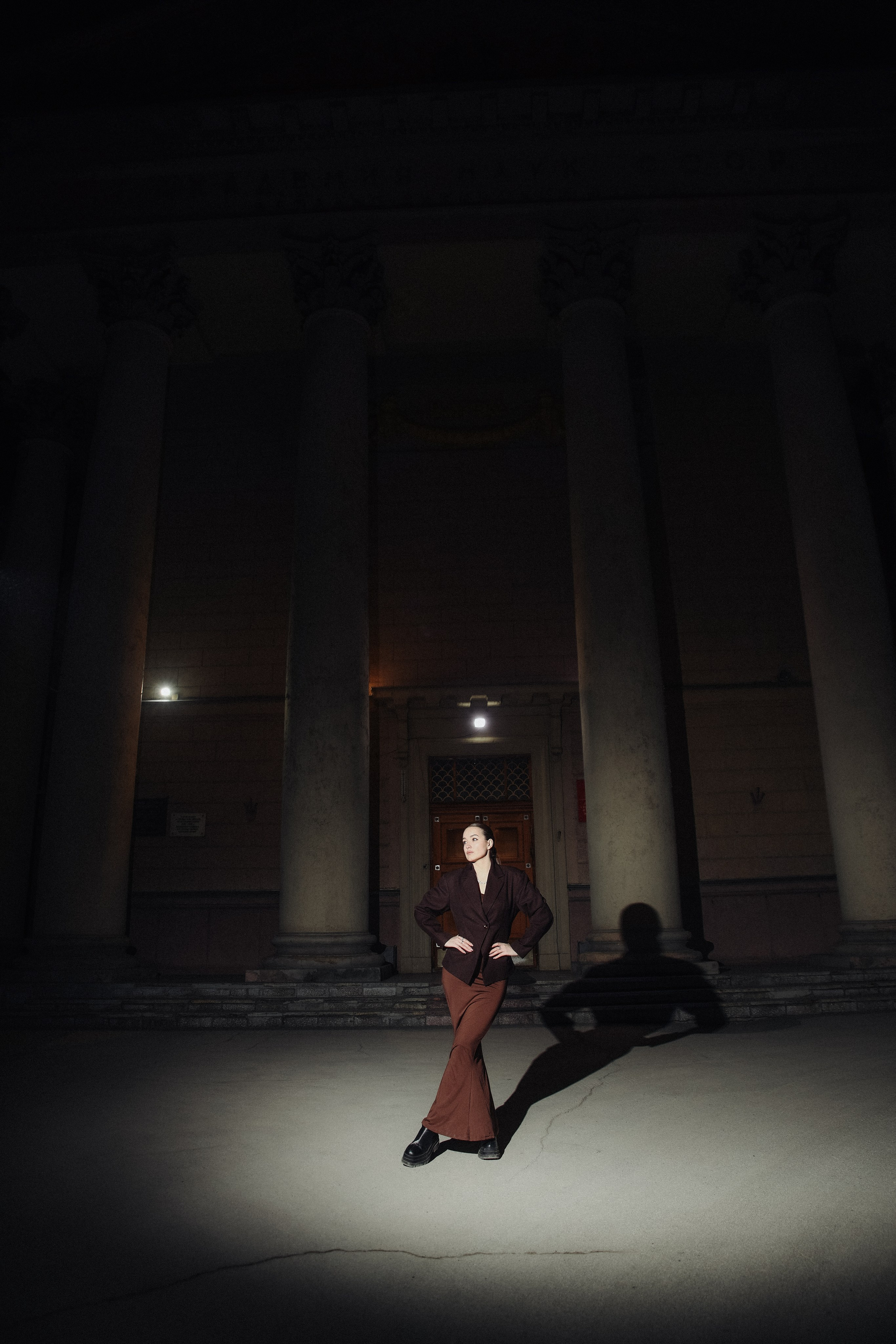 Ночная прогулки. Индивидуальный фотограф Новосибирск Настя